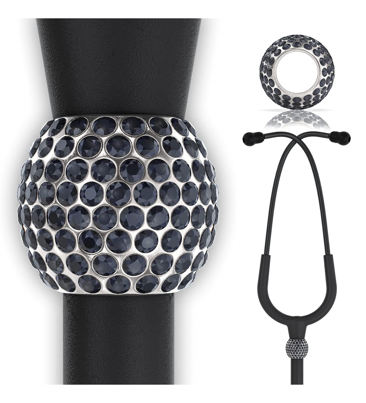 Blue Moon Crystal Stethoscope Charm for Nurse Vet RT | Fits Littmann Classic III | Bling Stethoscope Accessory - Buy Online on GoSupps.com