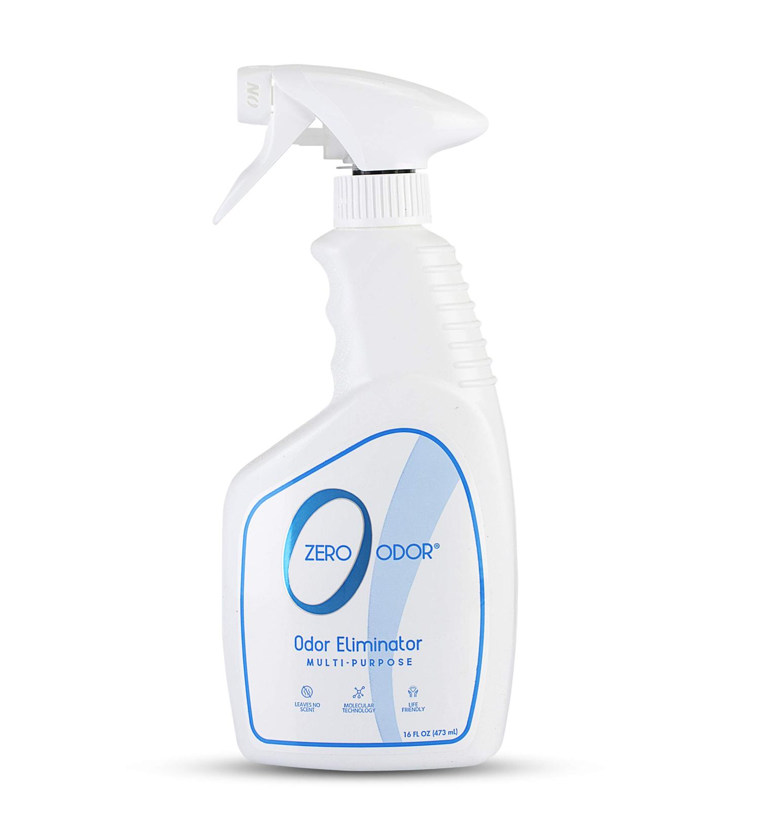 Zero Odor 16oz Multi-Purpose Household Odor Eliminator Trigger Spray - Buy Online on GoSupps.com