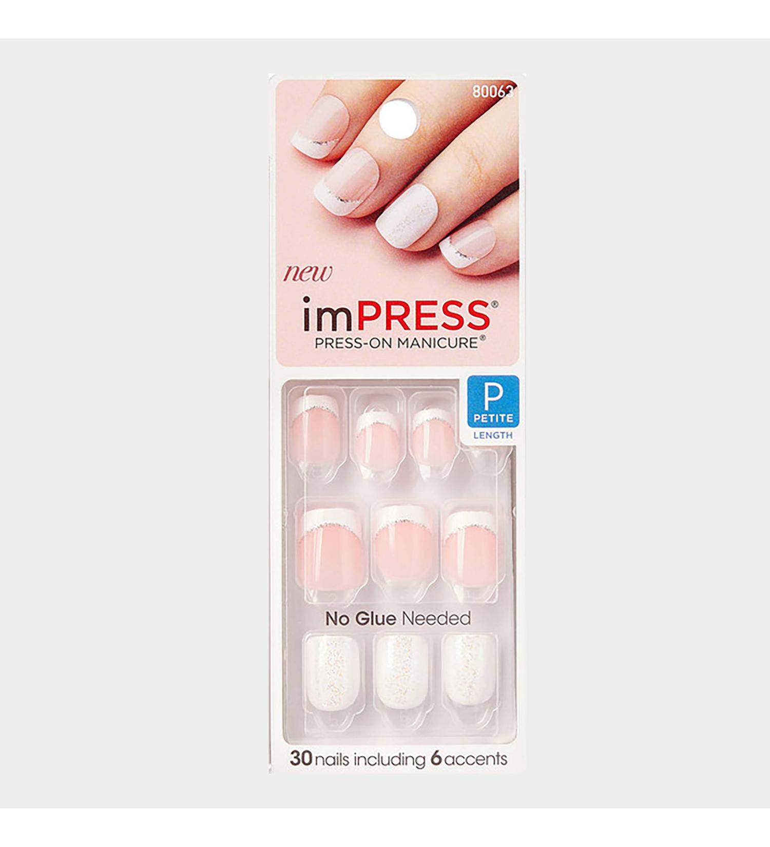 KISS imPRESS (MY SMILE IS BEAMING) PETITE Length PressOn Nails