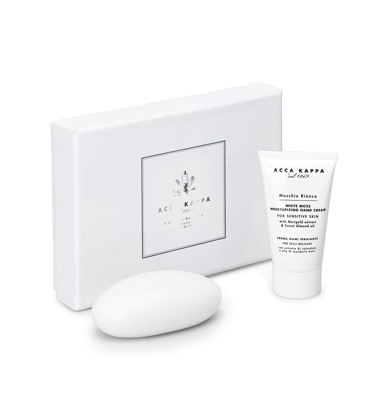Acca Kappa White Moss Gift Set Hand Cream 75 ml and Soap 150 g