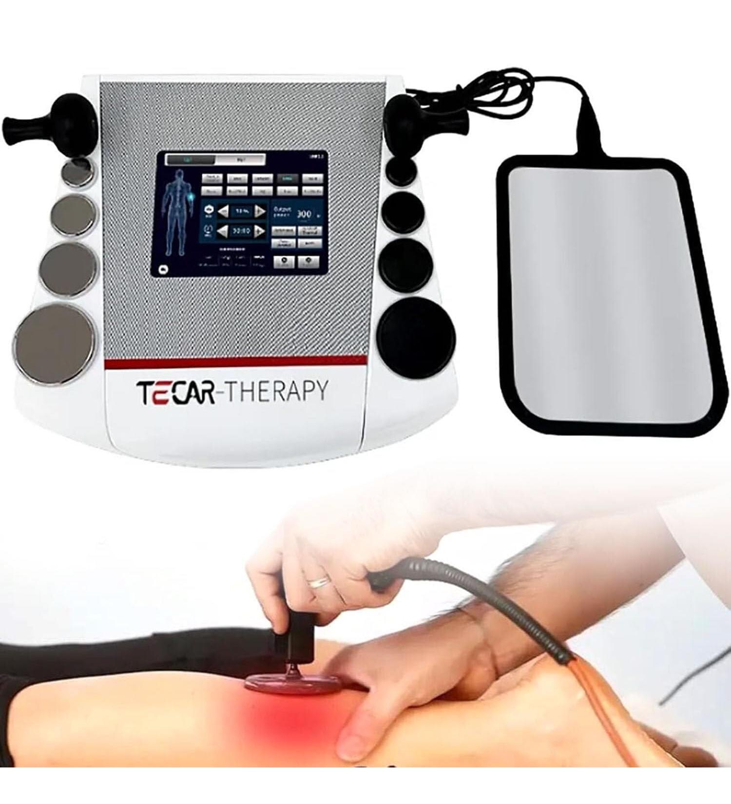 Appareil de diathermie th rapeutique for 10 Parties du Corps Appareil de physioth rapie Portable CET Ret RF avec 8 t tes de Travail - Buy Online on GoSupps.com