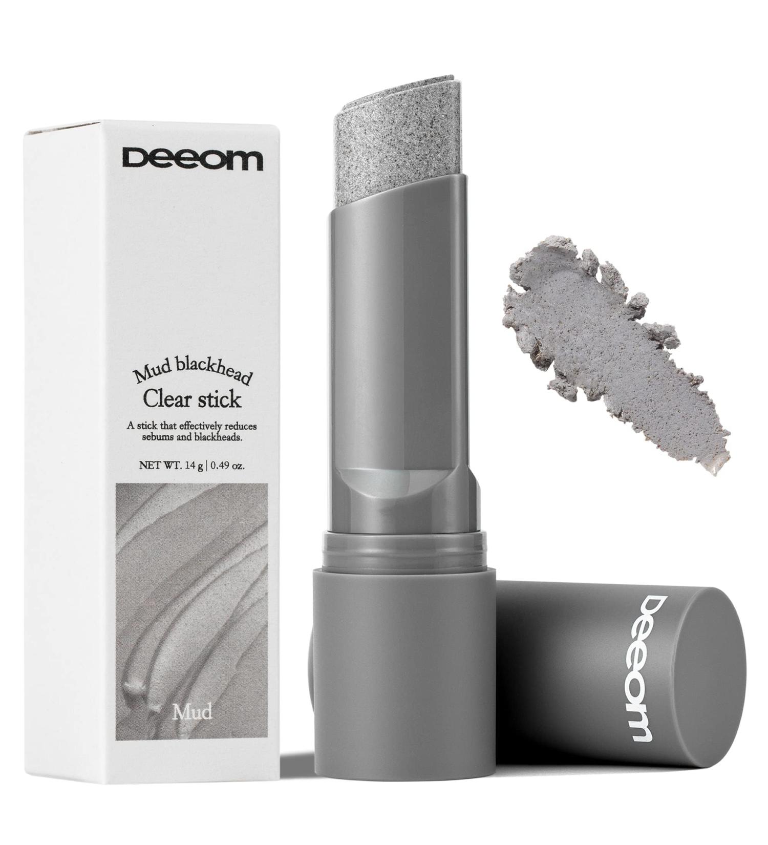 DEEOM Blackhead Remover Stick Deep Pore Cleansing Charcoal Stick for Blackheads & Whiteheads Exfoliating Pore Cleanser Oil & Sebum Control 14g - Buy Online on GoSupps.com
