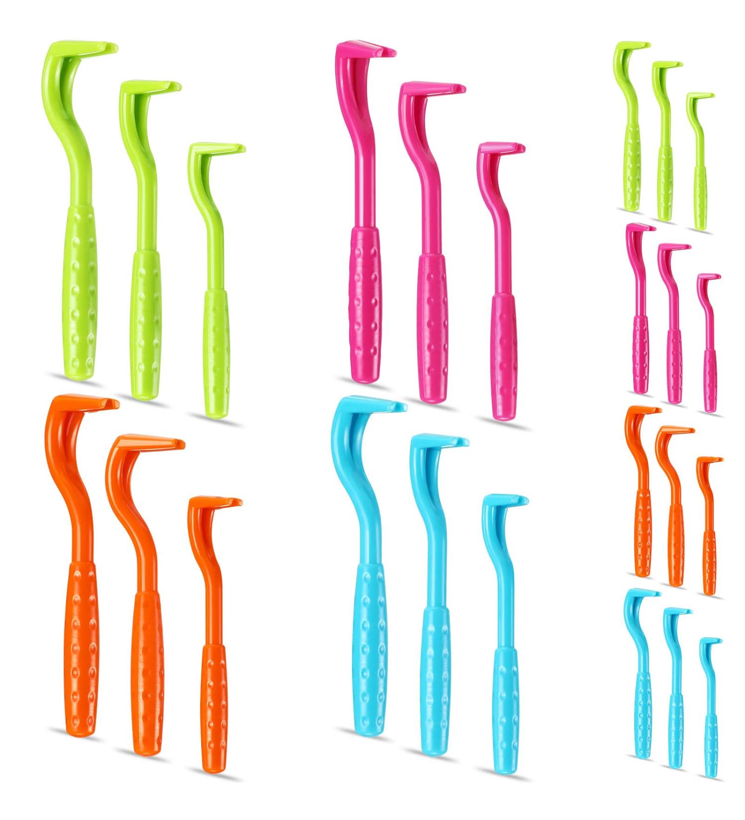 Kittmip Tick Remover Tools - 24 Pcs, 3 Sizes - Tick Puller for Dogs, Cats, Humans - Green, Rose, Red, Blue, Orange - Buy Online on GoSupps.com