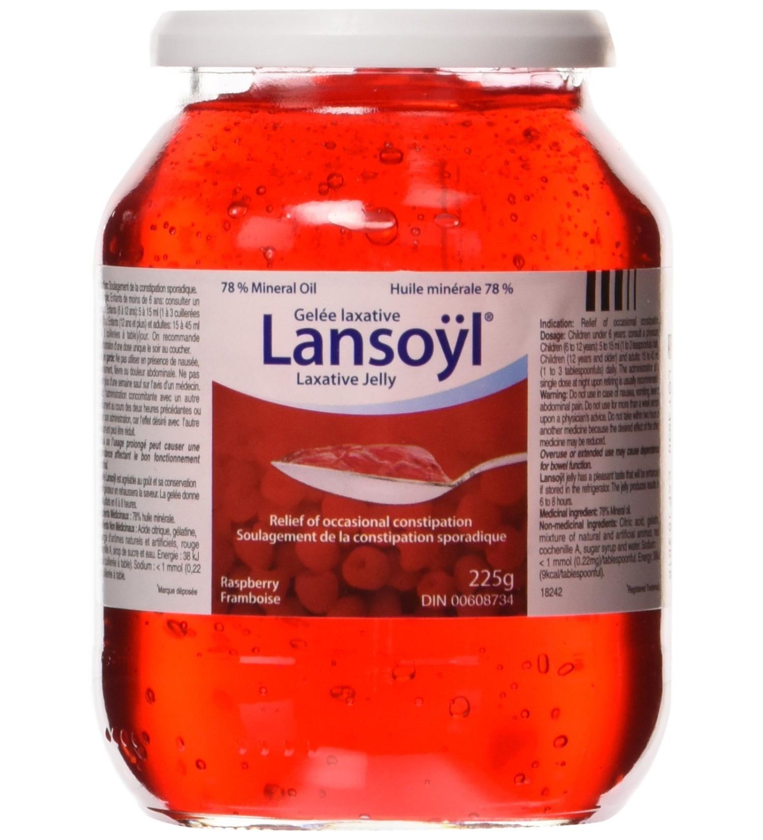 Lansoyl Laxative Jelly 225-Gram - Buy Online on GoSupps.com