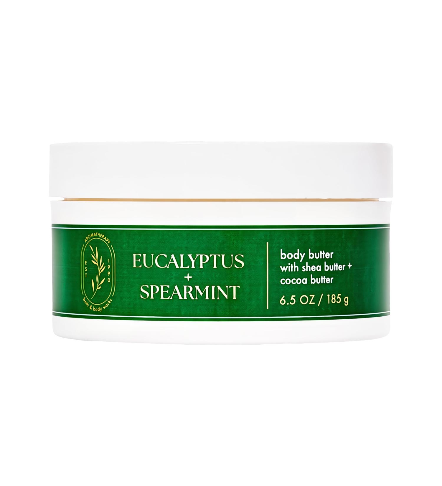 Bath and Body Eucalyptus Spearmint Body Butter 6.5 Oz