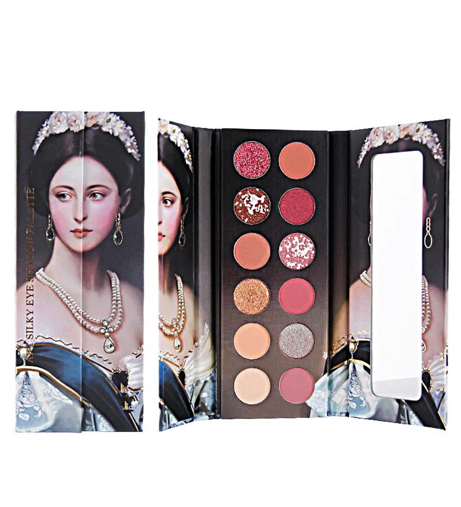 Oil Painting Eyeshadow Palette - Colorful Eyeshadow Palette Neutral Matte Shimmer High Color Eye Makeup Urban Beauty Glitter Eye Shadow - Buy Online on GoSupps.com