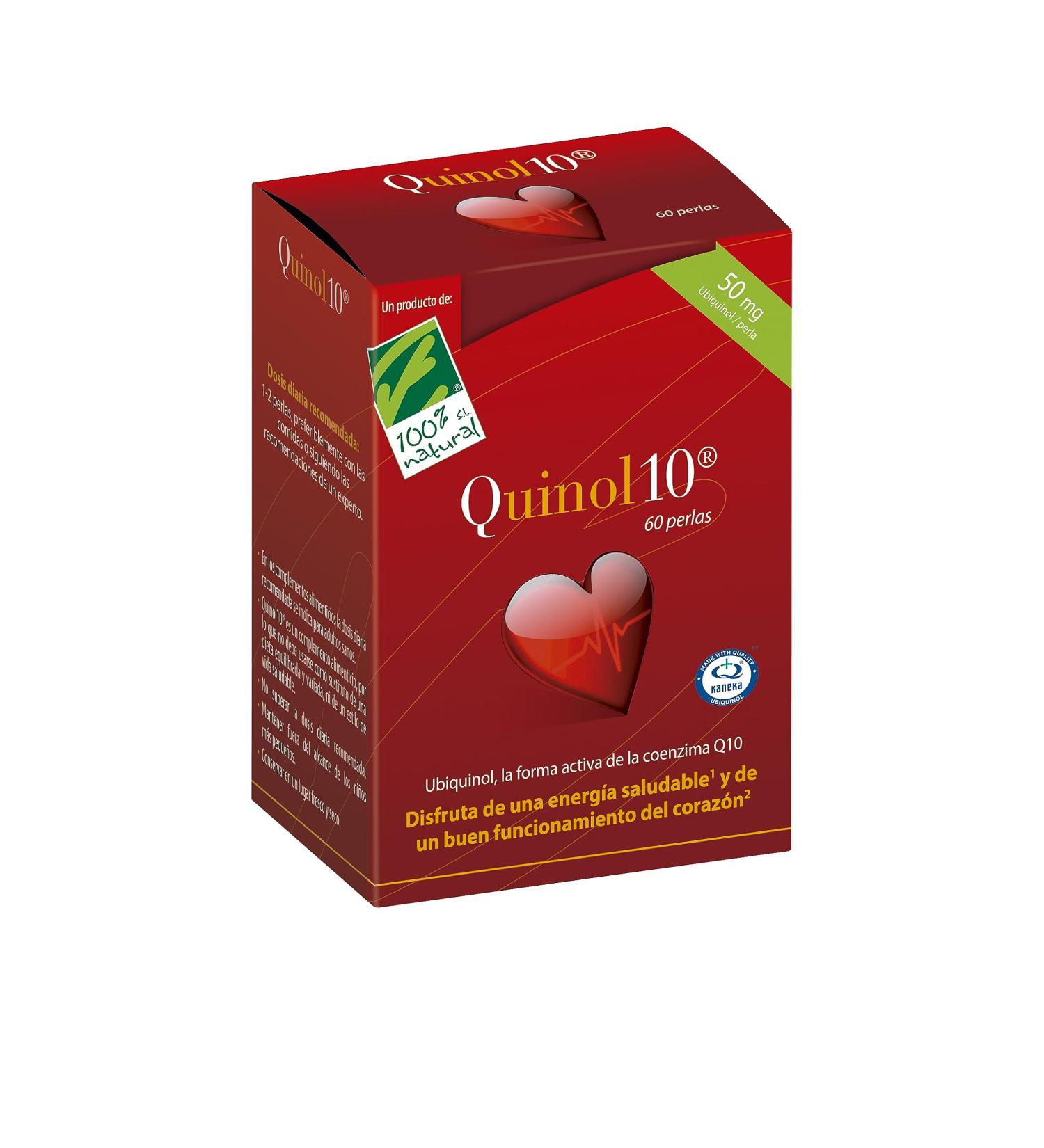  100% Natural 100% Natural Quinol10 Vitamin B1 - 60 Capsules - Buy Online on GoSupps.com