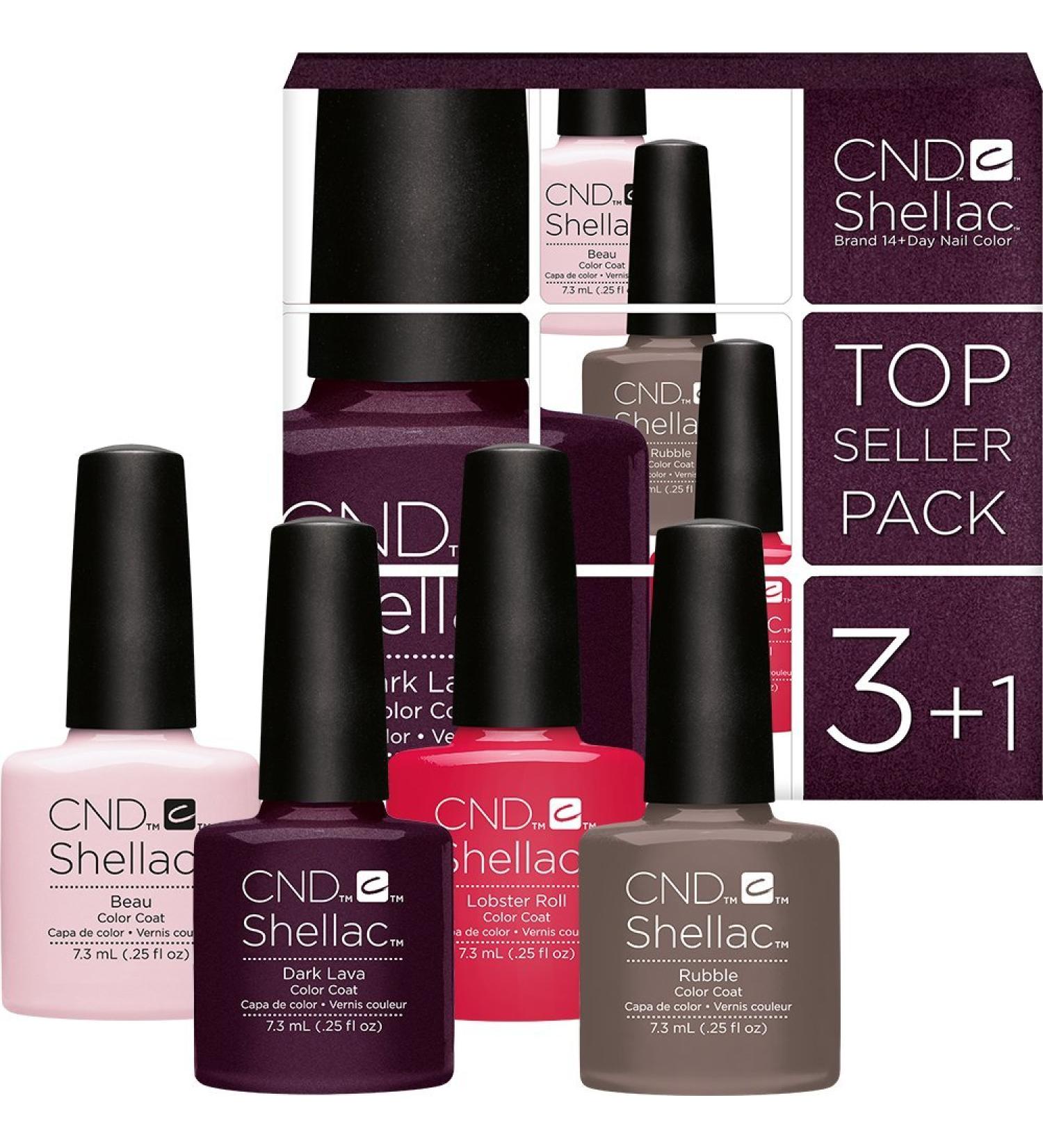 CND Shellac Colour Set - TOP SELLER Pack 2