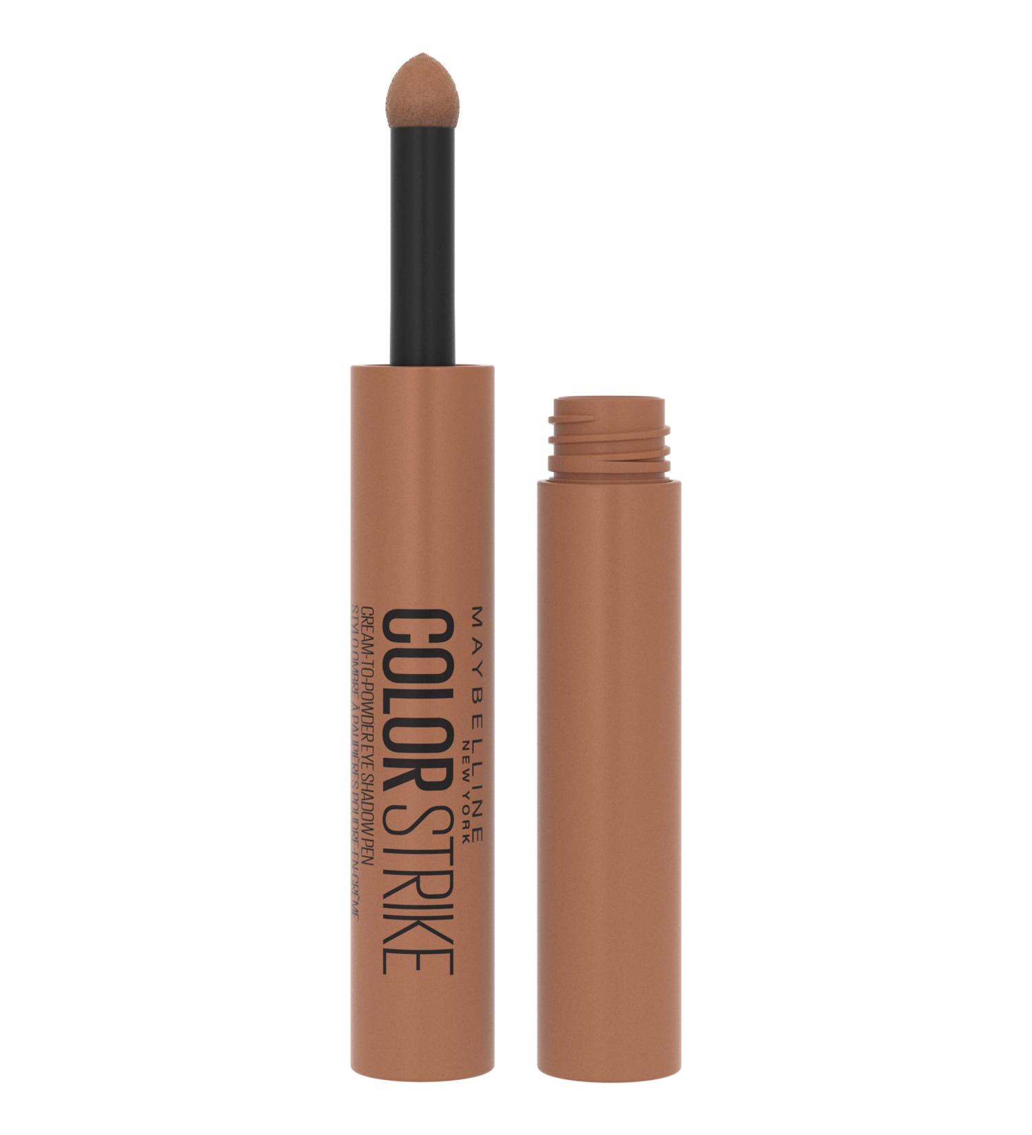 Maybelline Color Strike Eye Shadow Pen - Cream To Powder Finish - 45 Chase - 0.01 Fl Oz - Buy Online on GoSupps.com
