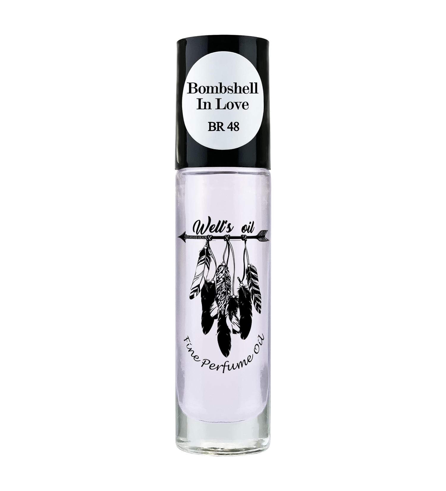 Well's Oil Well's Perfume Oil Roll-On 10 ml / 0.33 fl Oz I Clean Rich Pure Scent Alcohol-Free Oil Based Long Lasting Concentrated Roll-on Perfumes for Women and Men (Bombshell In Love Type) 48. Bombshell In Love - Buy Online on GoSupps.com