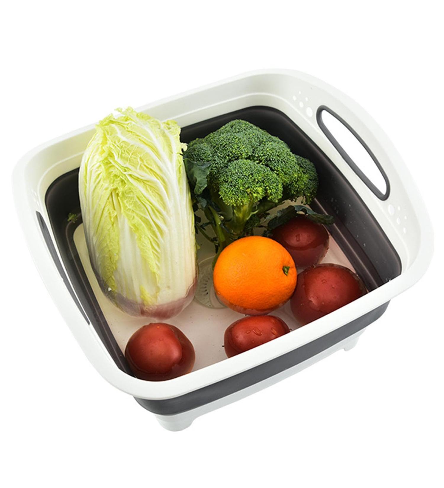 Camping Dish Washing Station - Baby Bottle Wash Basin | Camping Sink Wash Tub Foldable Dish Pan with Handle | Portable Dish Tub | Camp Sink | Wash Basin for Outdoor Activities Camping Hiking RVs  - Buy Online on GoSupps.com