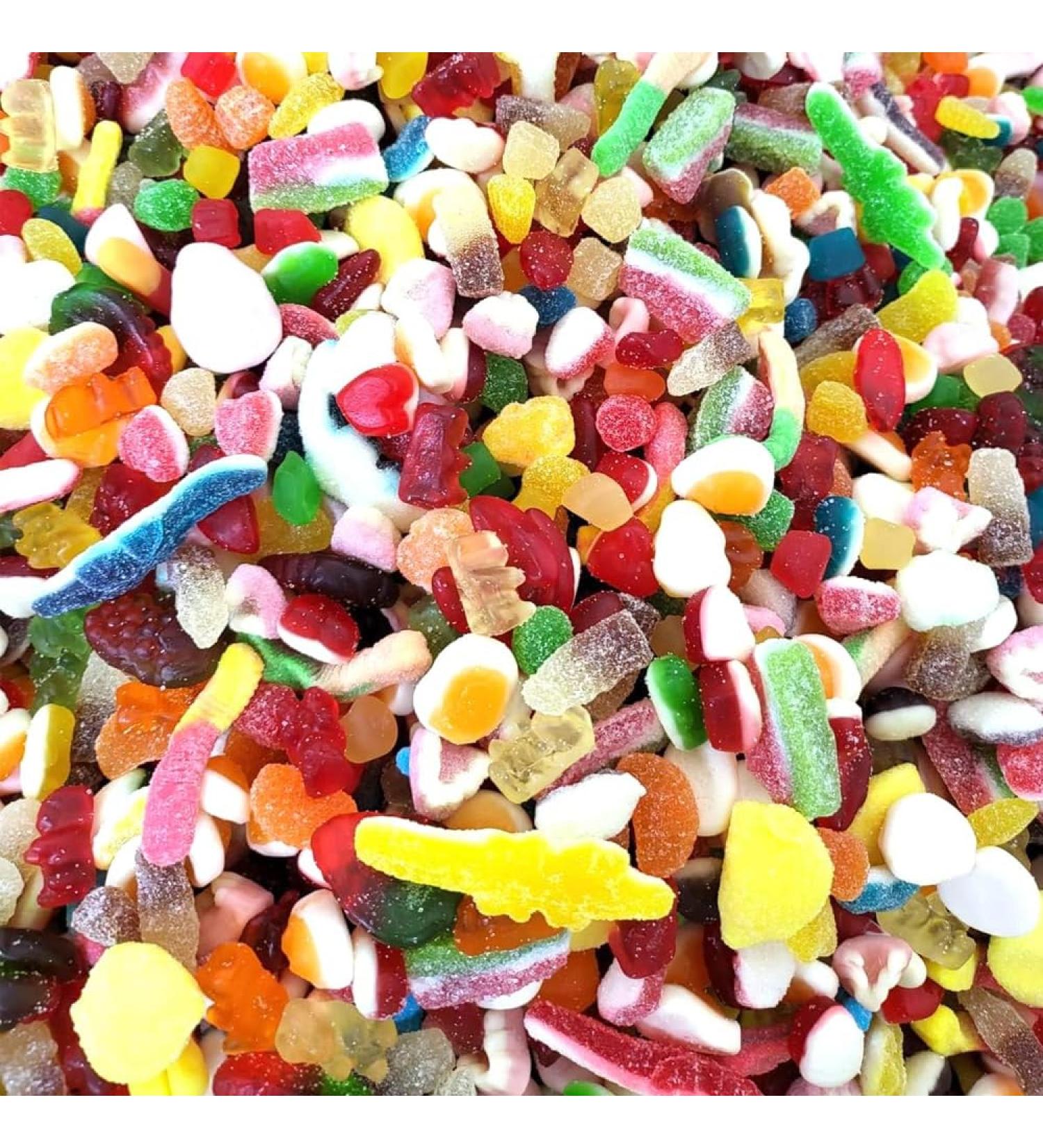 Pick & Mix Assortment of Sweets Collections - Halloween & Christmas Party Sweets Mix (250g) - Buy Online on GoSupps.com