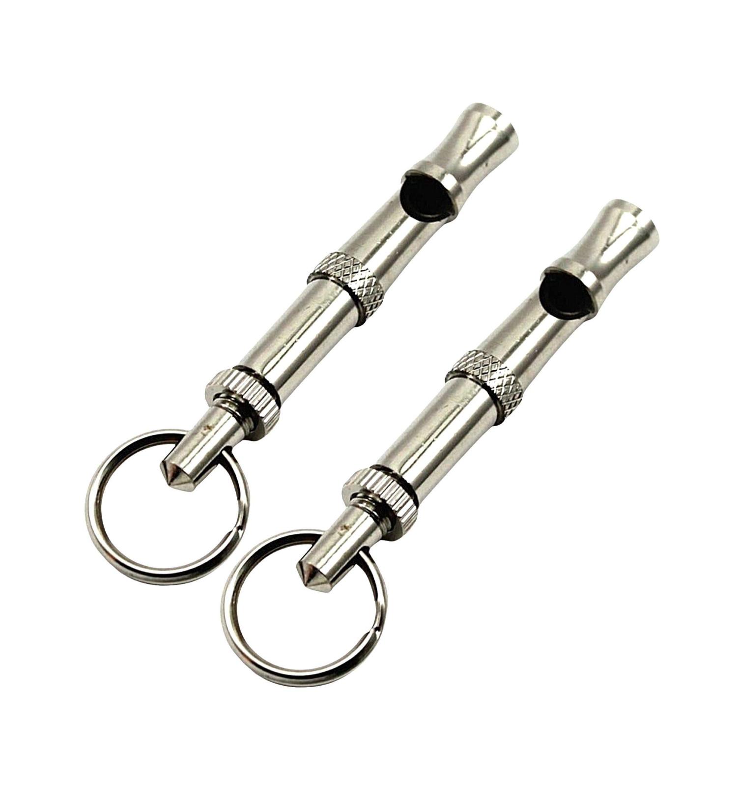 DogCatz Ultrasonic Dog Whistles x2 Adjustable Training Whistle for Recall and Stop Barking - High Pitch Frequency Trainer for Dogs & Cats - Buy Online on GoSupps.com
