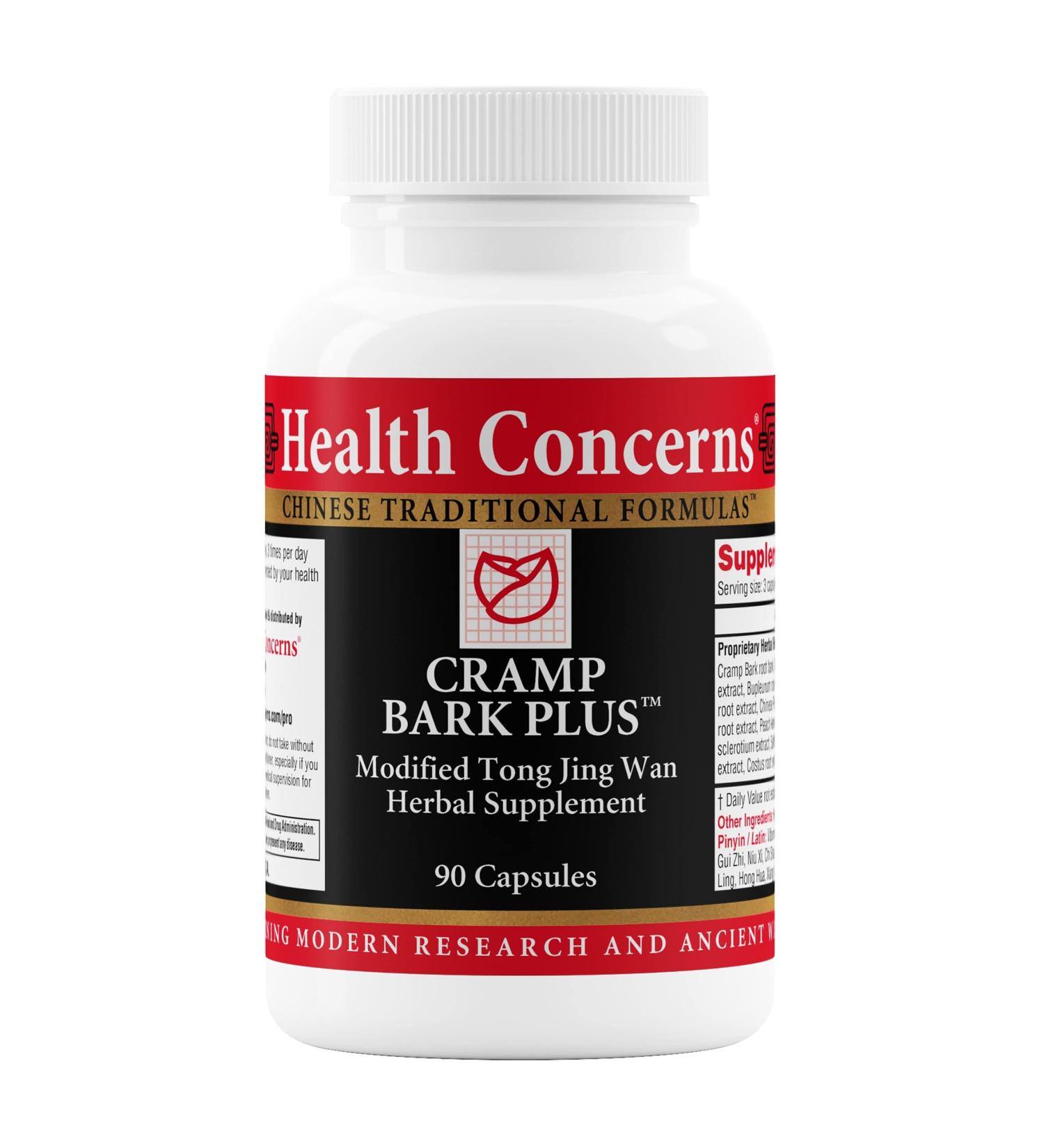 Cramp Bark Plus - Menstrual Cramp Relief & Women's Health Supplement - 90 Capsules - Buy Online on GoSupps.com