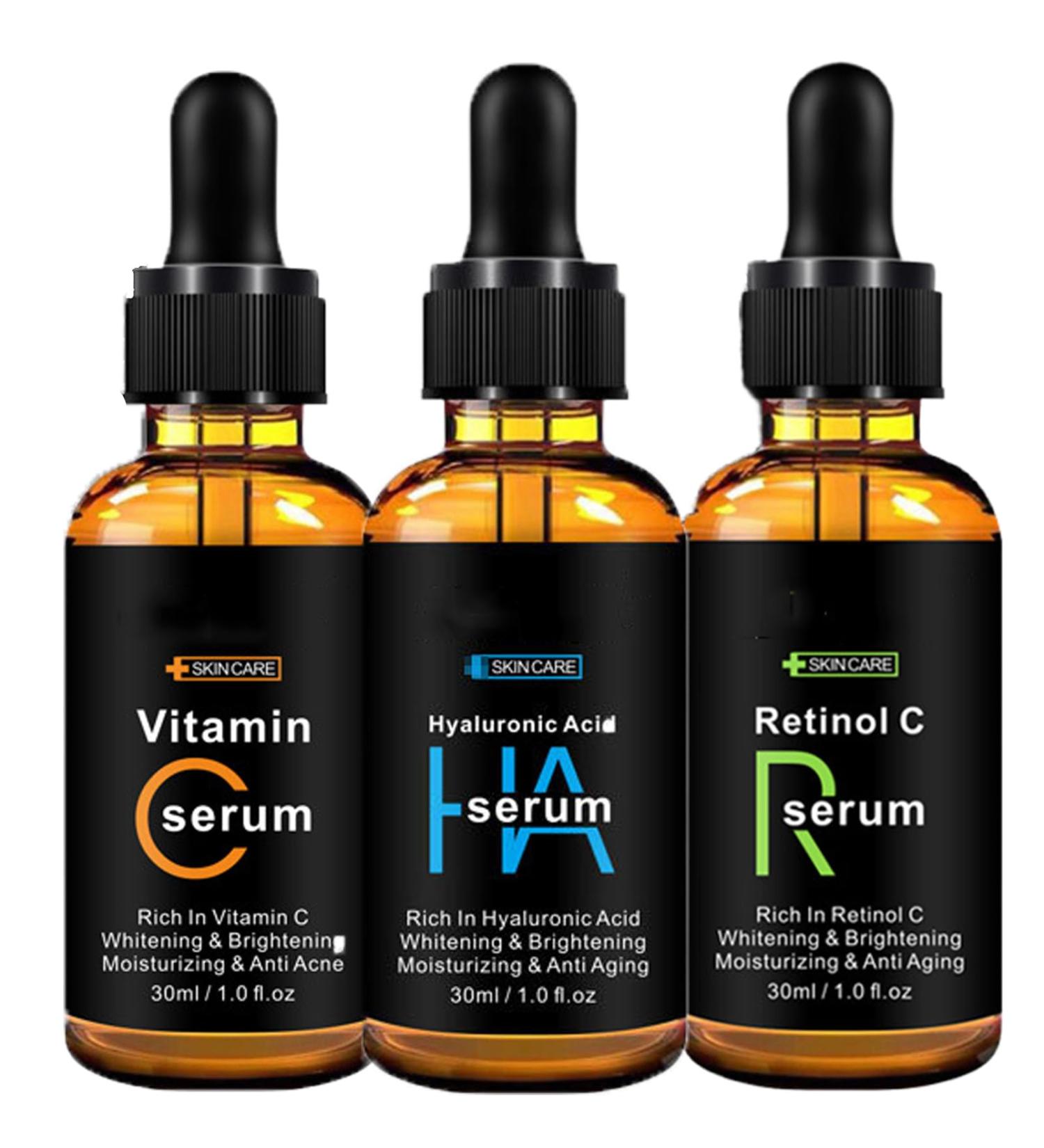 Anti Aging Skin Care Sets for Women | Vitamin C & Retinol Serums | Hydrating Gift Set for Glowing Skin - Buy Online on GoSupps.com