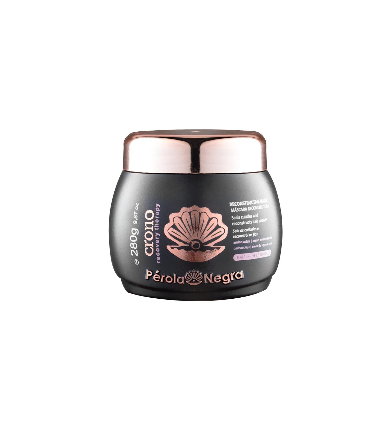 Perola Negra Crono Recovery Therapy - Reconstructive Hair Mask for All Hair Types - 9.87 oz | International Shipping Available - Buy Online on GoSupps.com