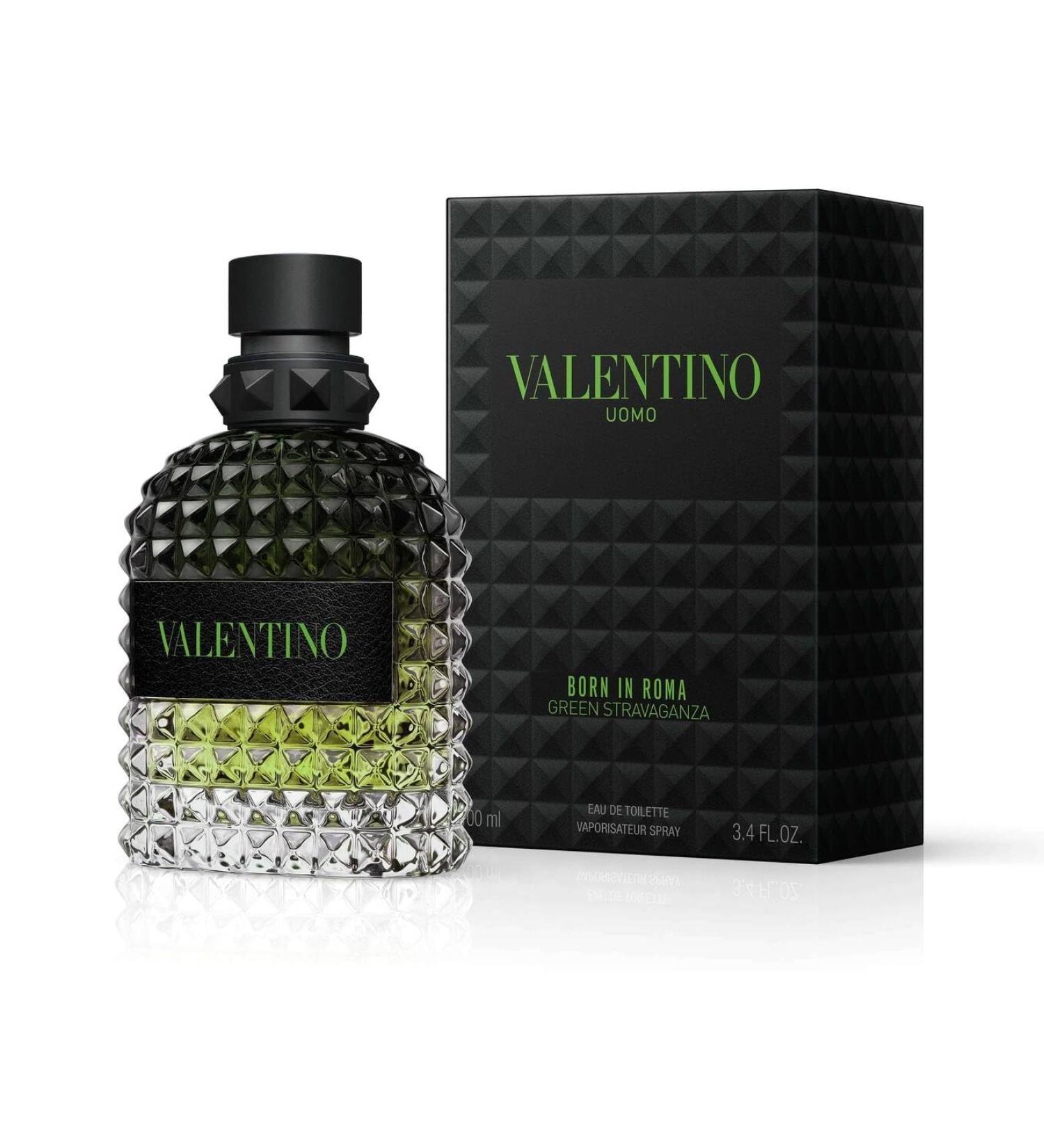 Valentino Uomo Born In Roma Green Stravaganza for Men - 3.4 oz EDT Spray - Buy Online on GoSupps.com