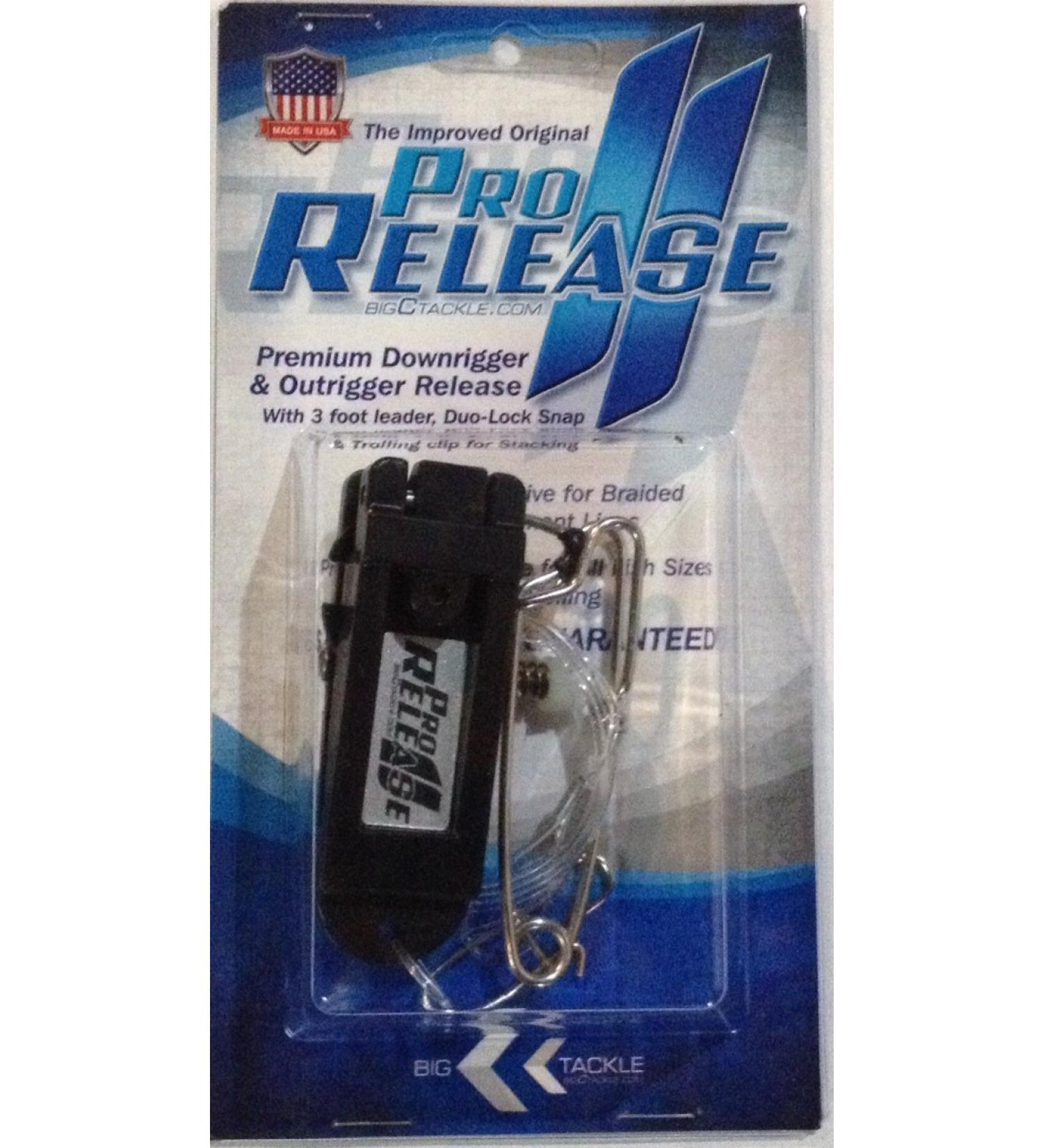 Big C Tackle Pro Release II Downrigger Release for Braid and Mono - Black - Buy Online on GoSupps.com