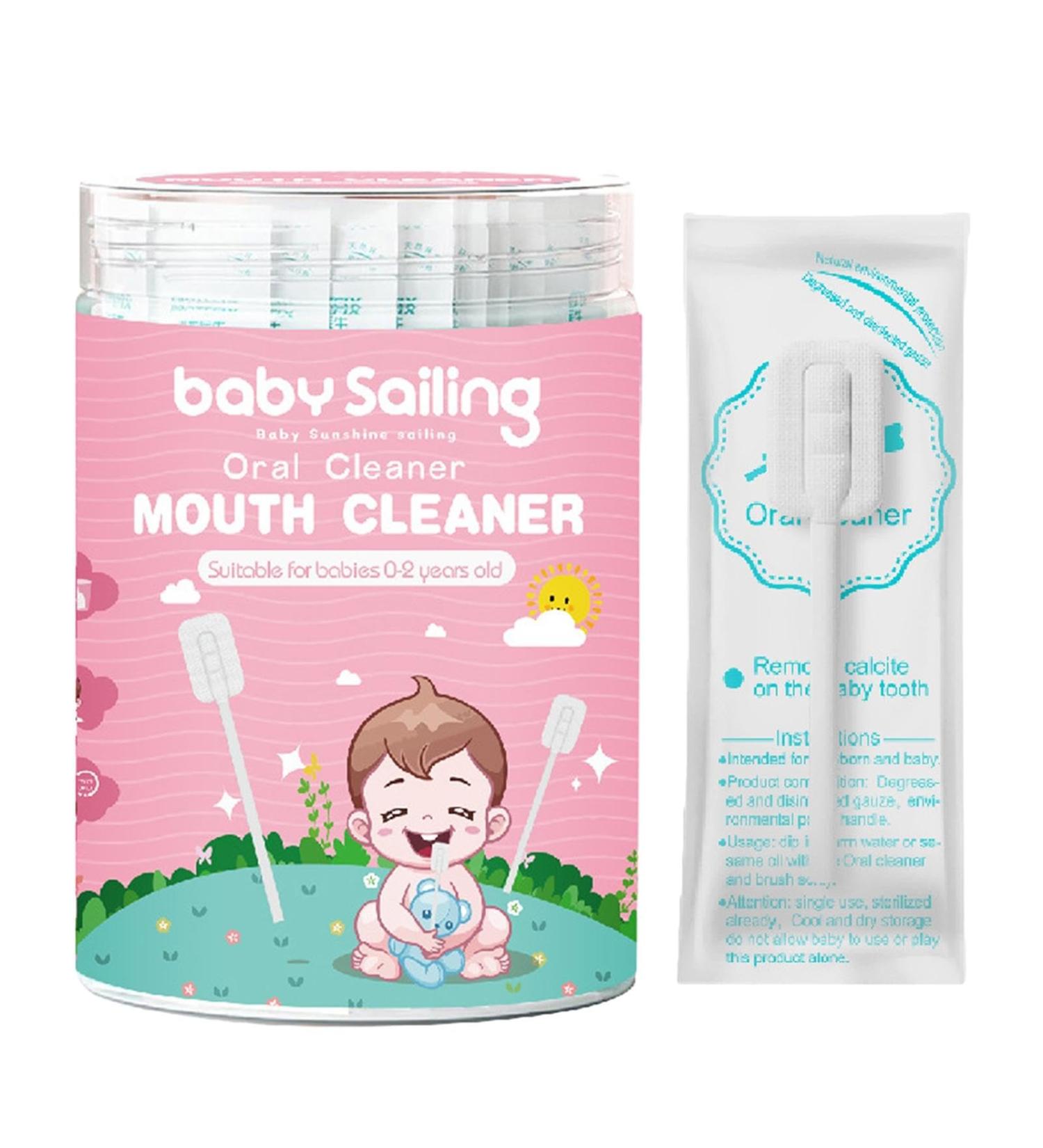 Baby Mouth Cleaner & Gums Care | Portable Oral Care Kit for Infants - Gentle Dental Hygiene & Tongue Cleaning Alternative - Buy Online on GoSupps.com