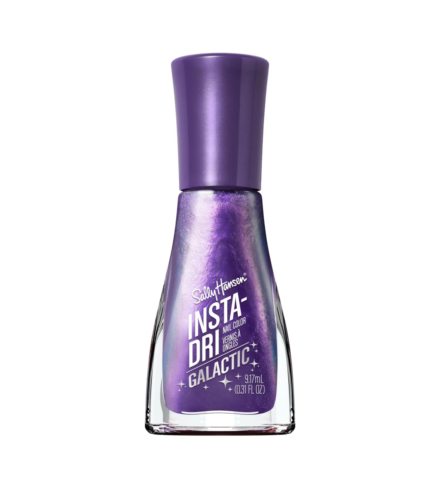 Sally Hansen Insta-Dri Galactic Planet Purple Nail Polish - Quick Dry Long Lasting Metallic Shine 0.3 Fl Oz - International Shipping Available - Buy Online on GoSupps.com