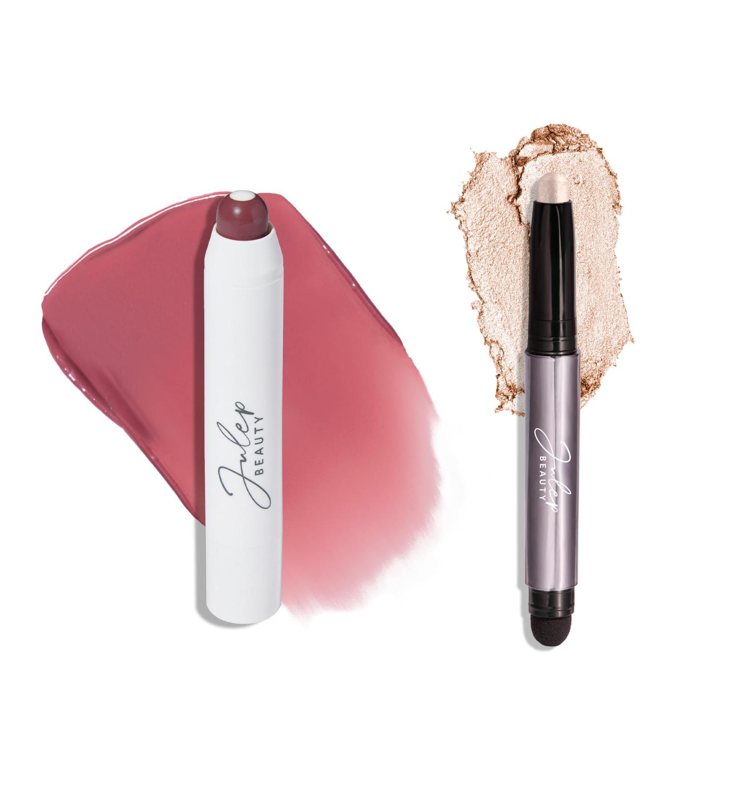 Julep Eyeshadow 101 Cr me to Powder Waterproof Eyeshadow Stick Pearl Shimmer Julep It's Balm: Tinted Lip Balm + Buildable Lip Color - Rich Plum - Buy Online on GoSupps.com