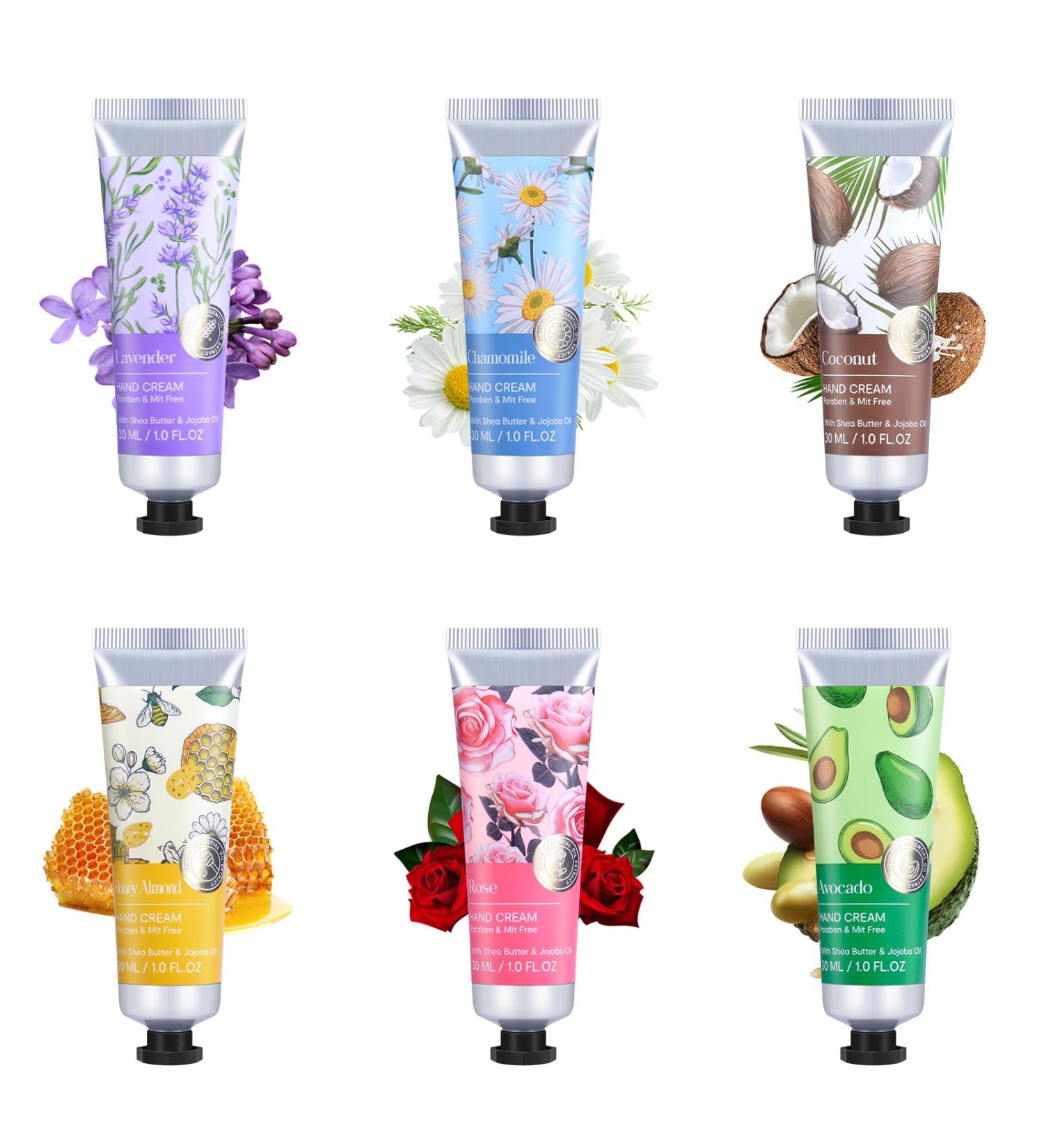 SUPERSUN Hand Cream Gift Set | Shea Butter Lotion for Dry Hands | Mini Travel Size | Perfect Stocking Stuffers & Teacher Appreciation Gifts - Buy Online on GoSupps.com