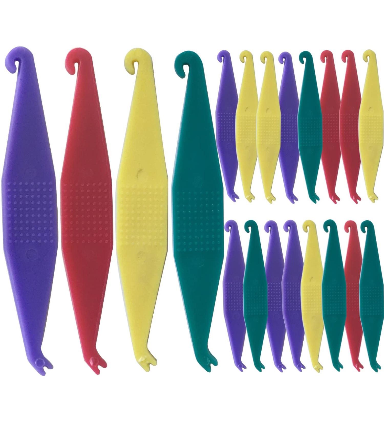 20 Pack Dental Elastic Rubber Bands Placers for Braces - Disposable Plastic Orthodontic Tool - Multi-color Braces Rubber Band Tool - Buy Online on GoSupps.com