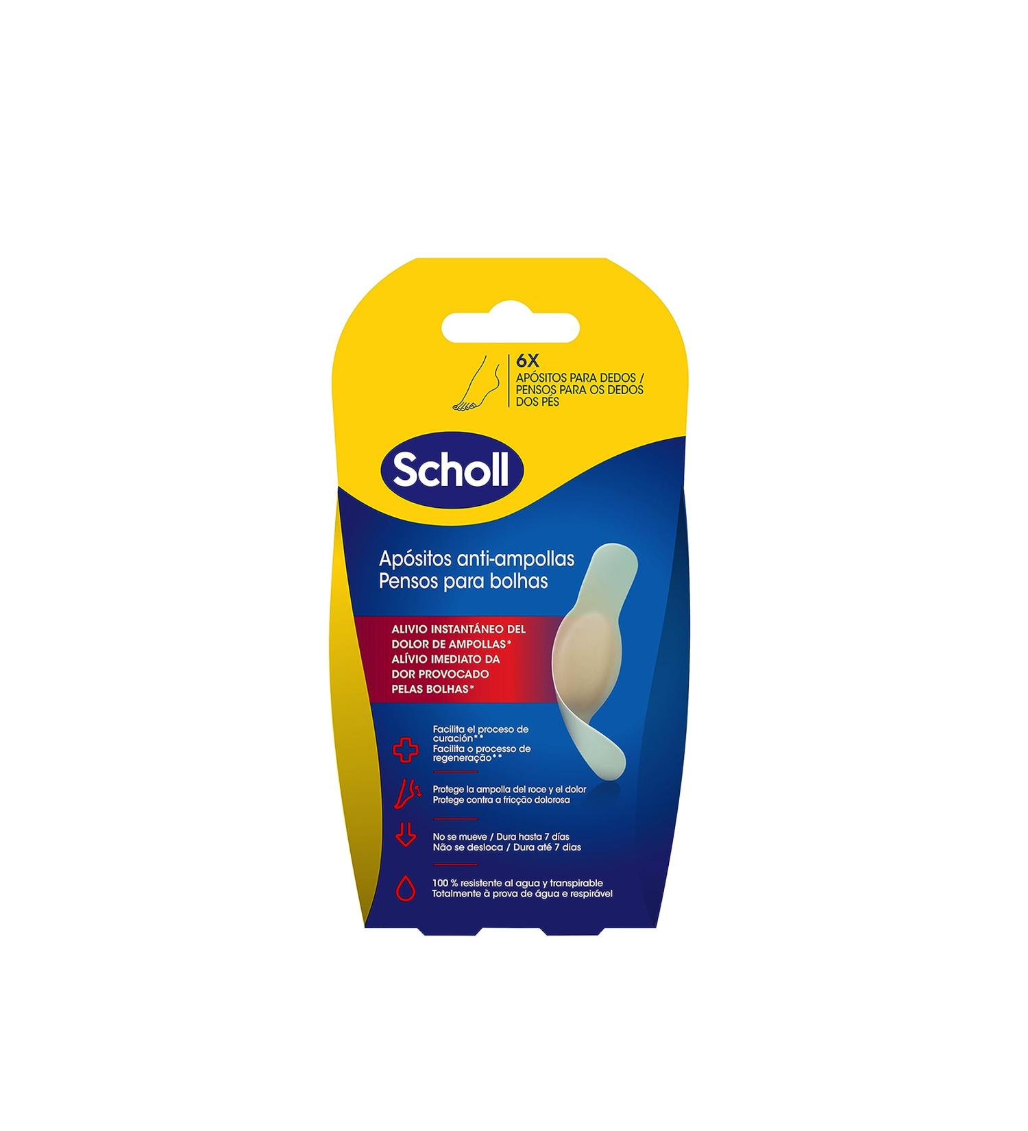  Dr. Scholl's Scholl Anti-Blister Finger Plasters 6 Units - Buy Online on GoSupps.com