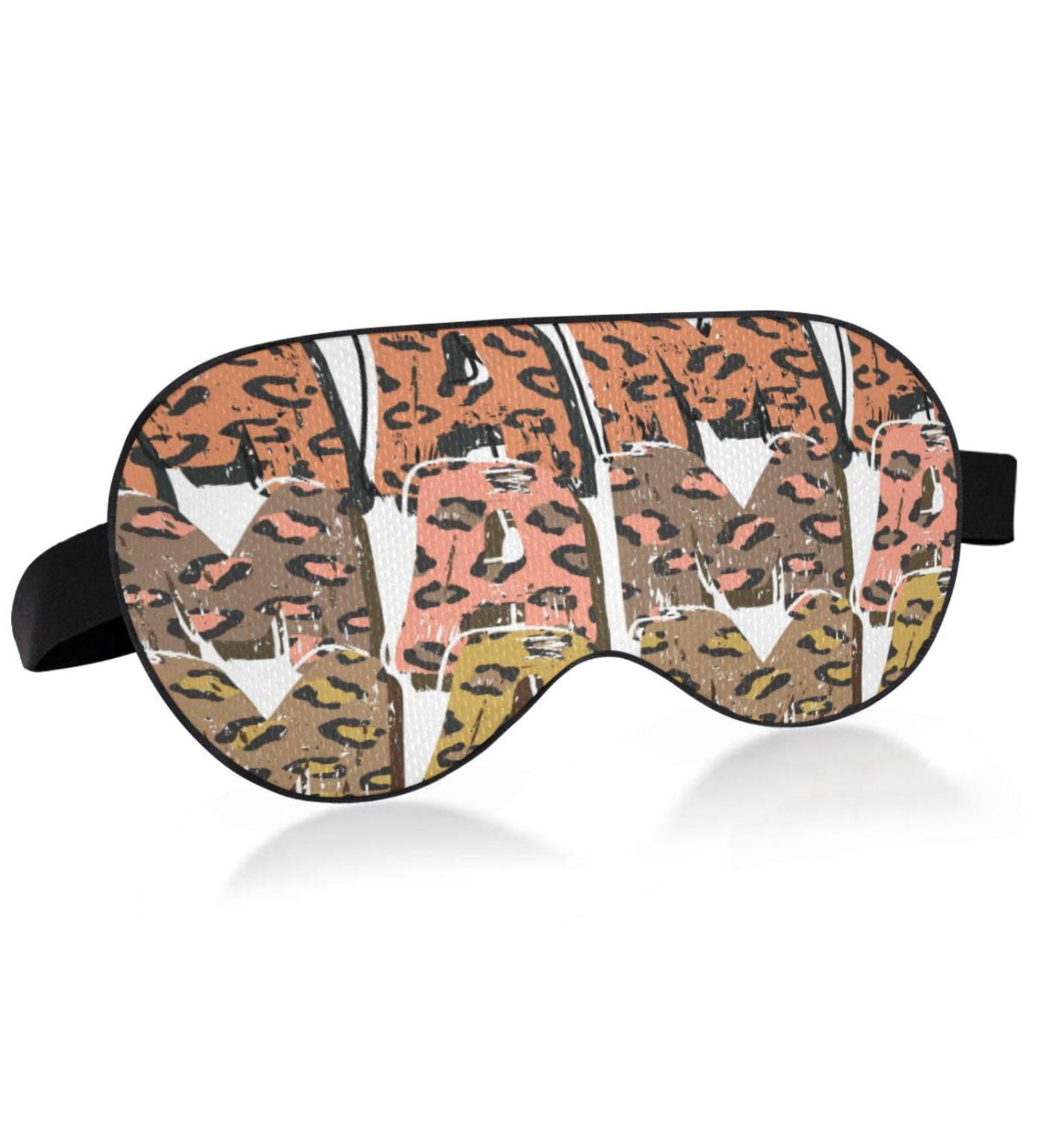 Light Blocking Sleep Mask - Adjustable Eye Mask for Men & Women | Soft Mama Design for Travel Naps & Mother's Day Gift - Buy Online on GoSupps.com