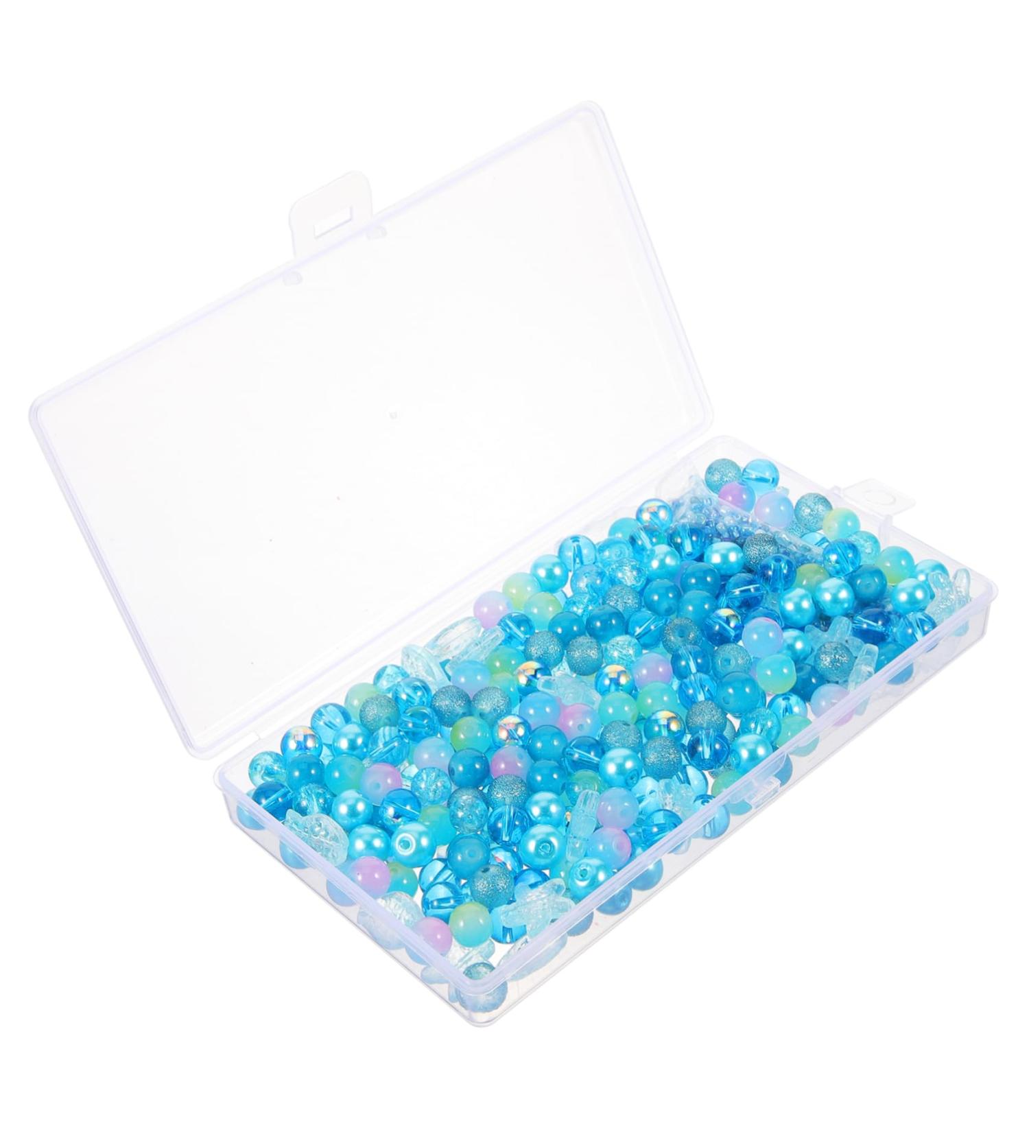 COHEALI 1 Box Decor Loose Necklace Beads Diy Beads Small Loose Beads Spacer Beads Supplies Crystal - Buy Online on GoSupps.com