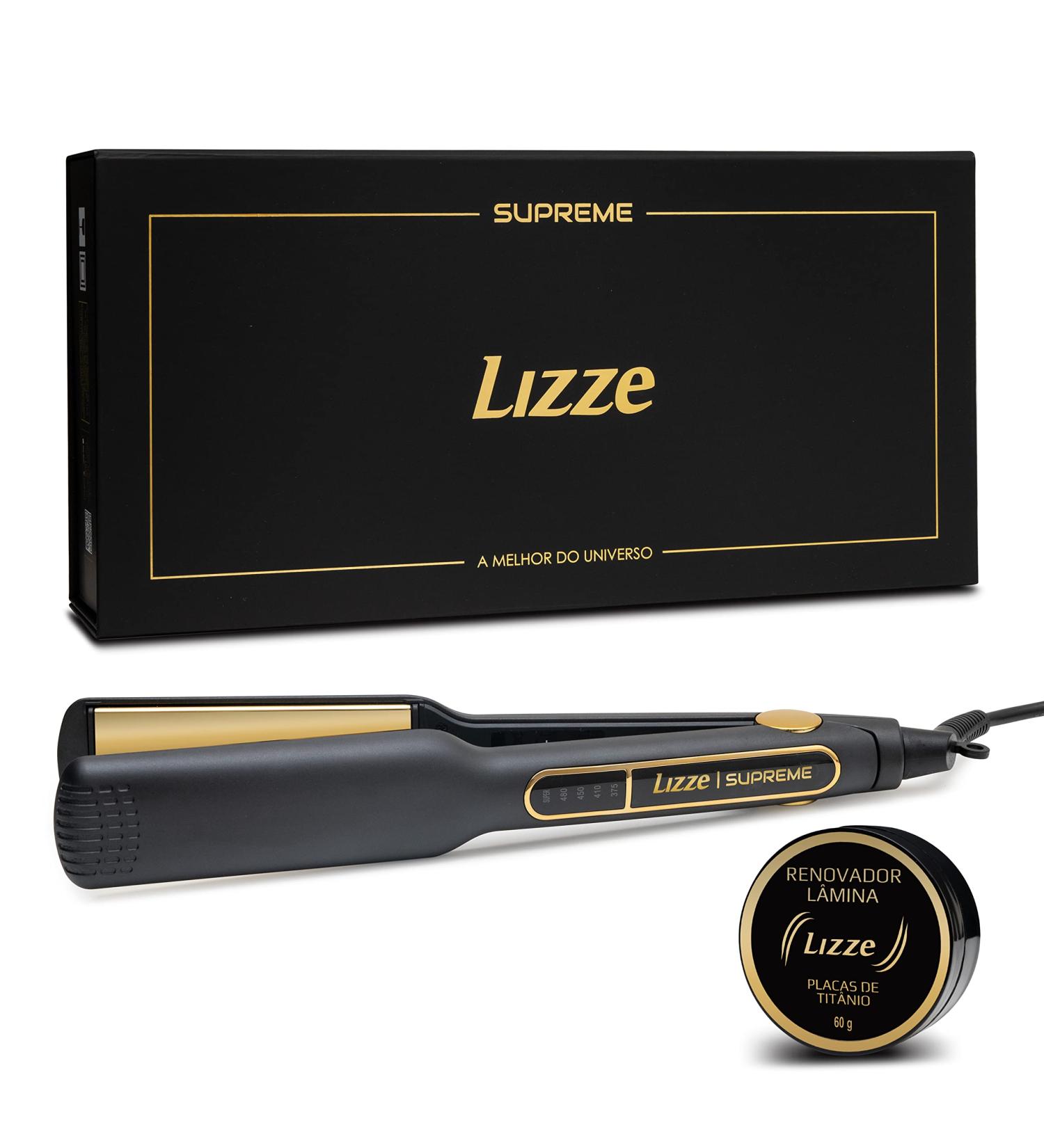 Professional Flat Iron Hair Straightener | Titanium Hair Iron for Frizzy Hair & Curls | Lizze Supreme 1.5 Pro Styling Tool - International Shipping Available - Buy Online on GoSupps.com