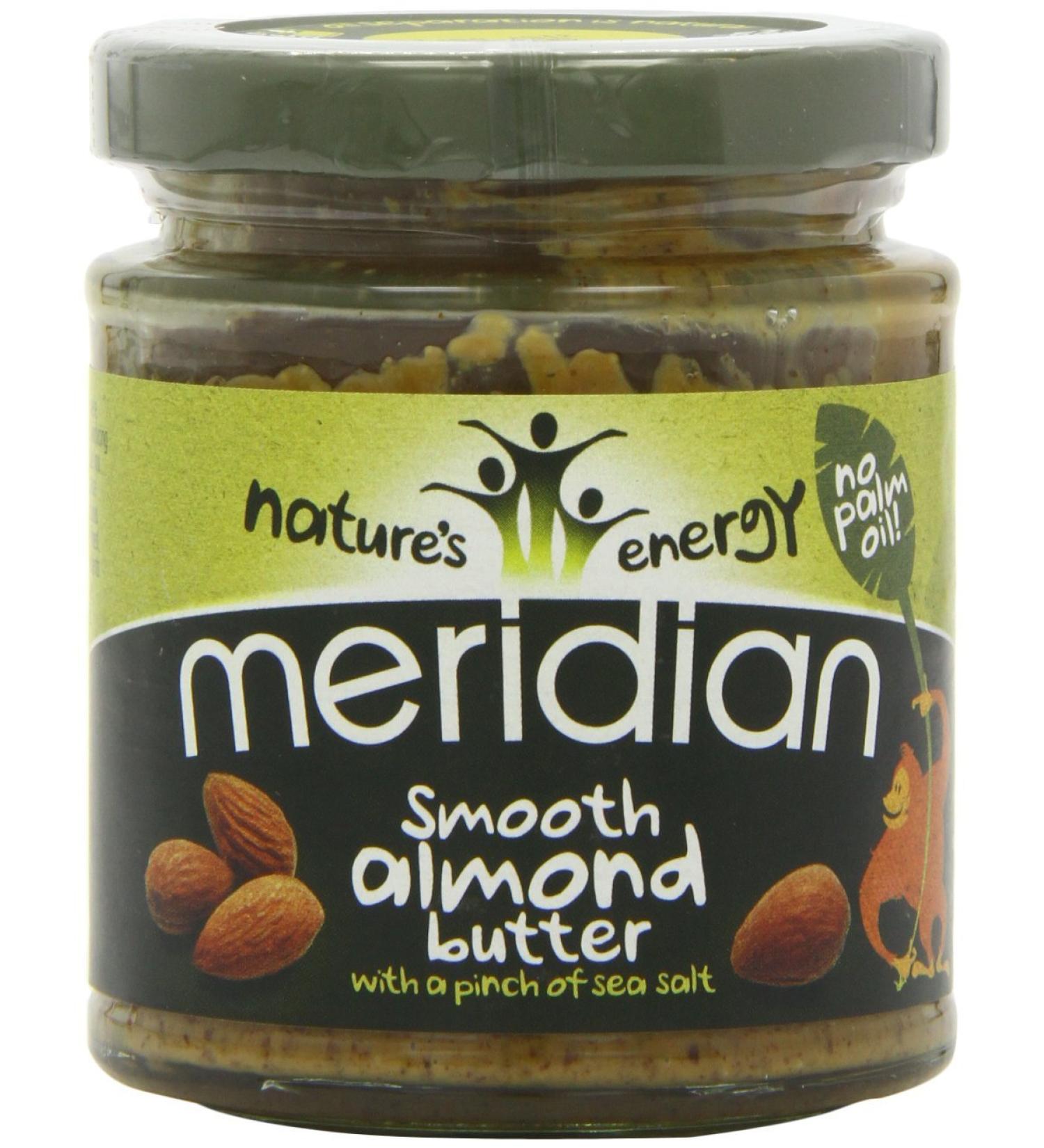  Meridian Meridian Almond Butter 170g - Buy Online on GoSupps.com