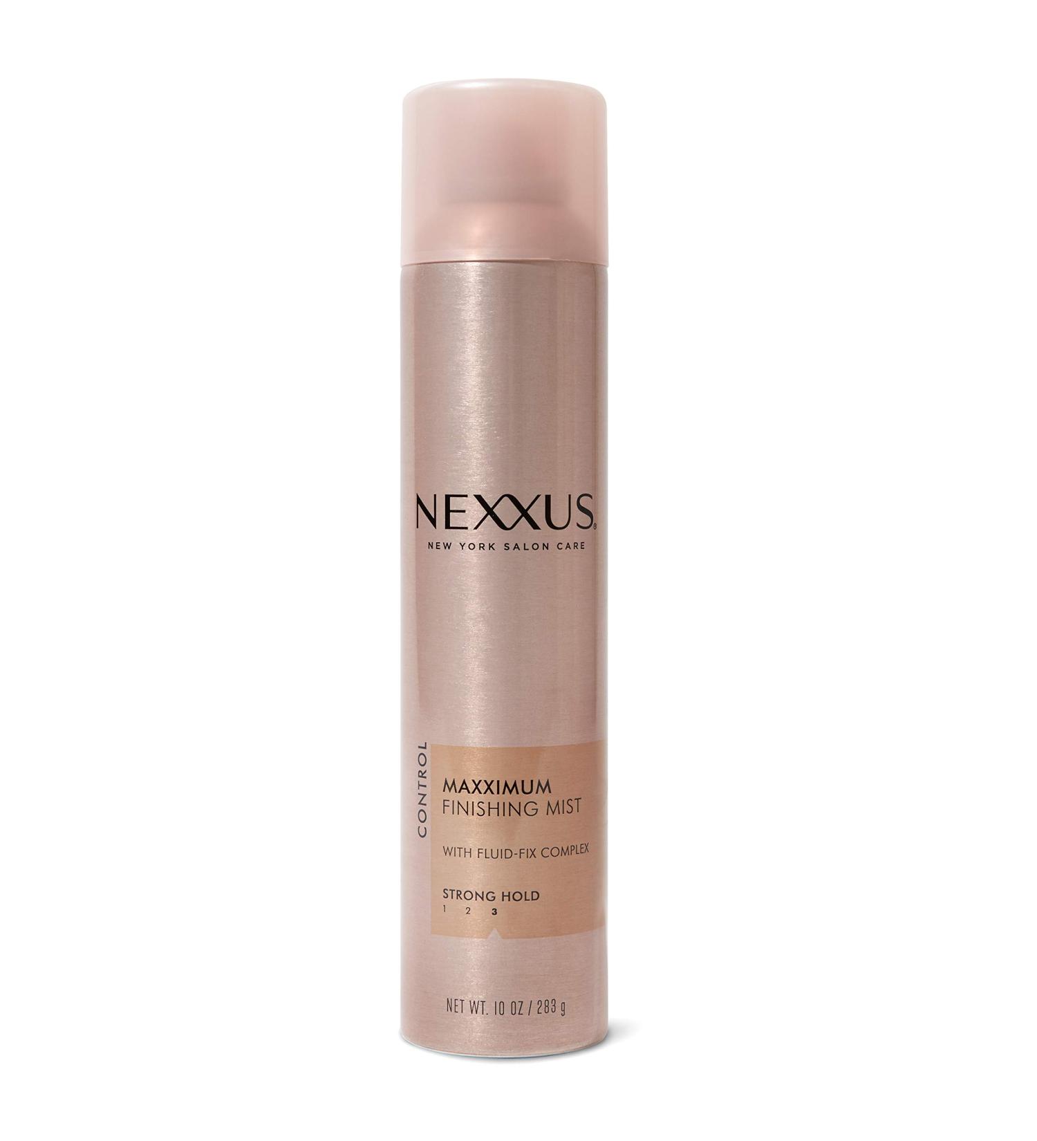 Nexxus Maximum Hold Finishing Hair Spray 10 oz - Control and Style Hair with Women's Hairspray - Buy Online on GoSupps.com