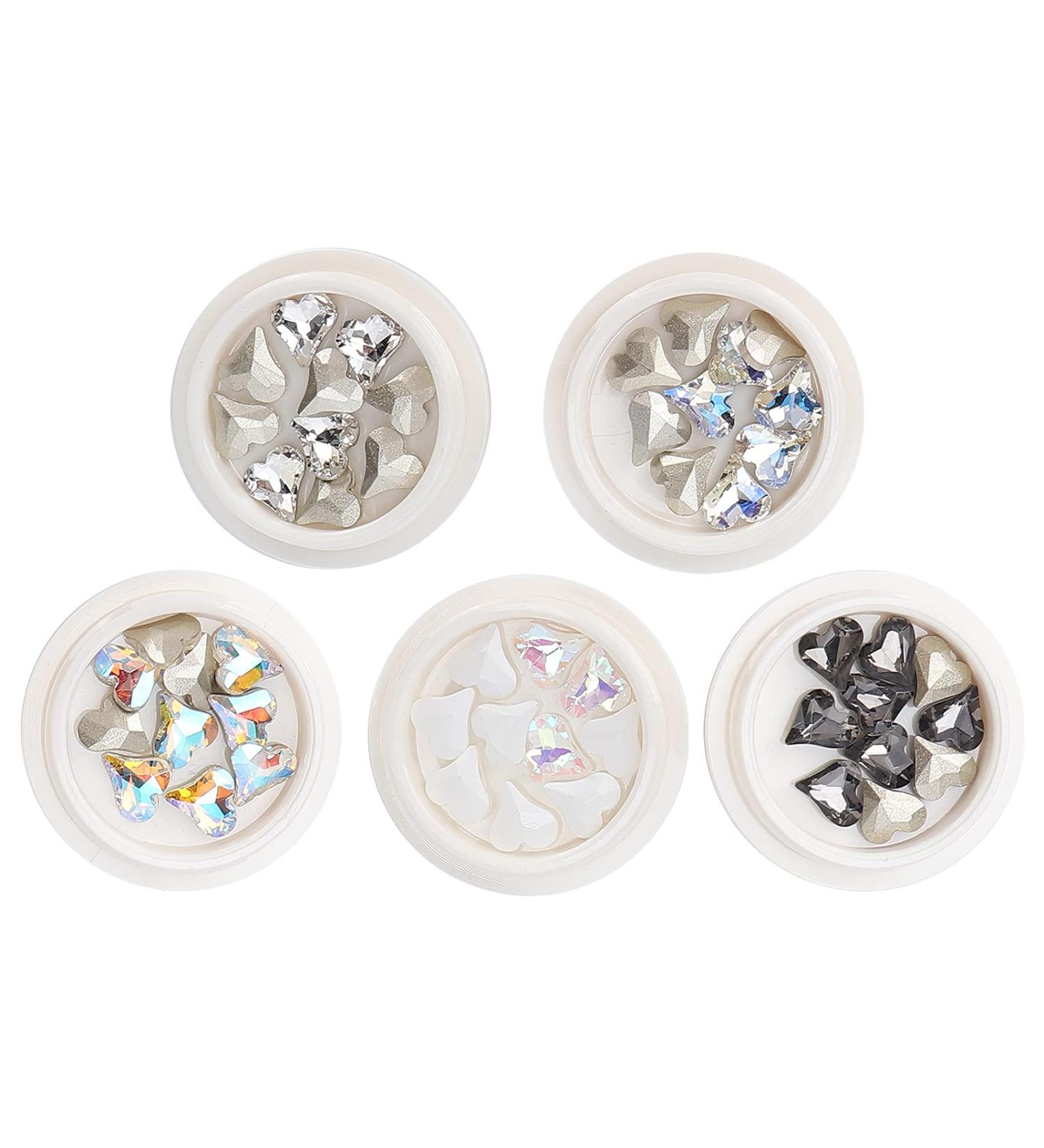 Nail DIY Rhinestones Applicable for Gel Nails Nail Decorations for Gel Nail for Nail Tip for Natural Nail for Acrylic - Buy Online on GoSupps.com