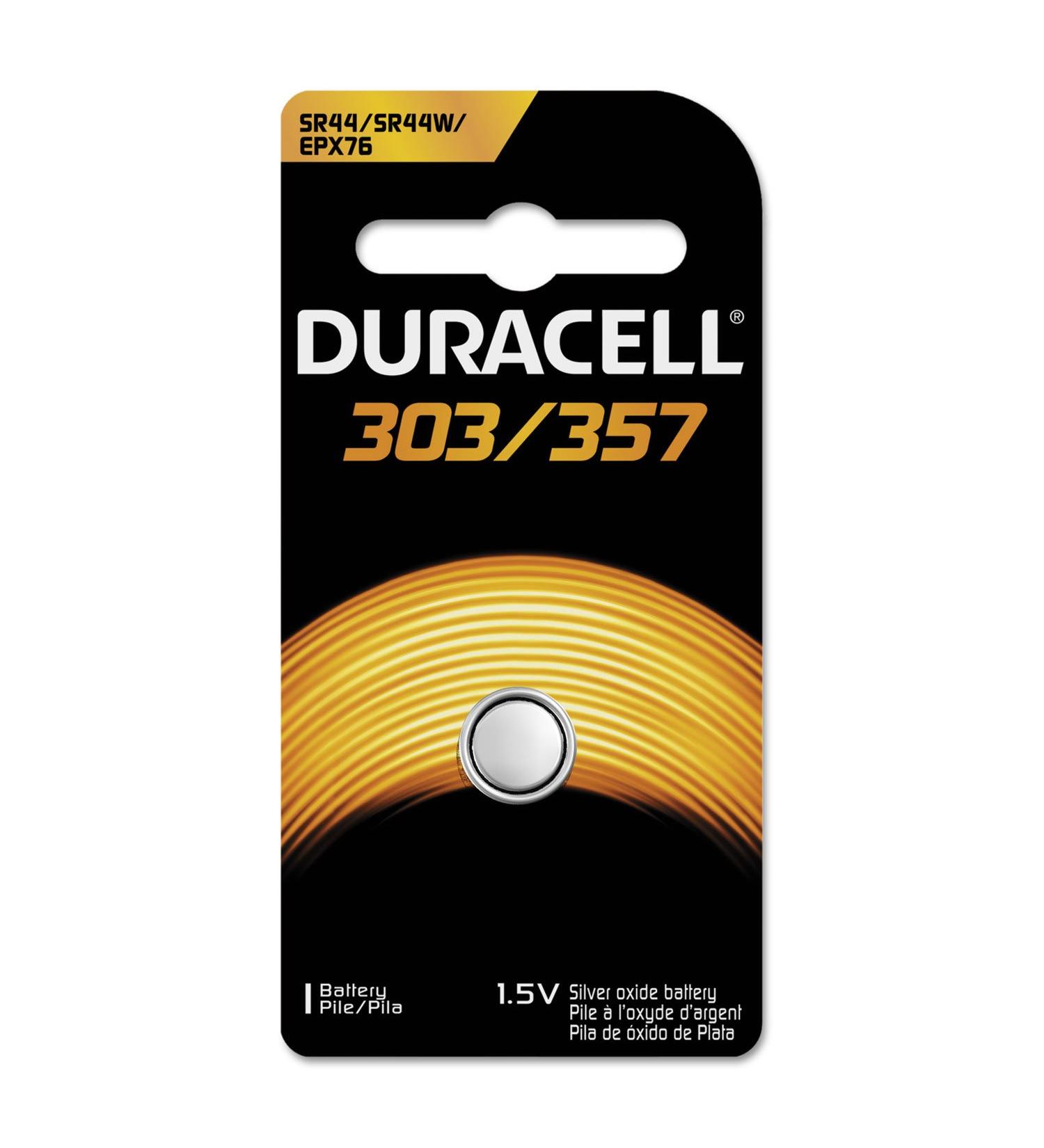 Duracell D303357PK Button Cell Battery 303/357 | Silver Oxide 1.5V for Calculator & Watch | Buy Internationally - Buy Online on GoSupps.com