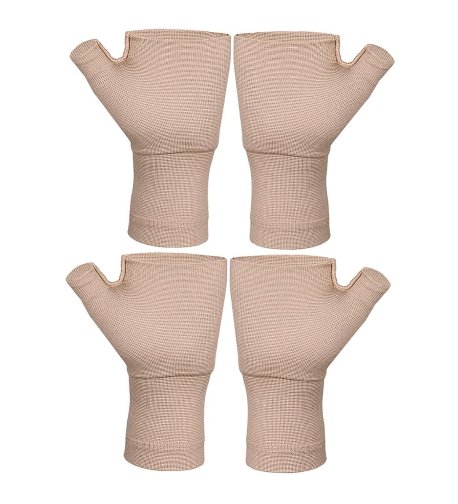 FRCOLOR Compression Wrist Gloves - Carpal Tunnel & Thumb Support 2 Pairs Wrist Braces for Pain Relief & Comfort - International Shipping Available - Buy Online on GoSupps.com