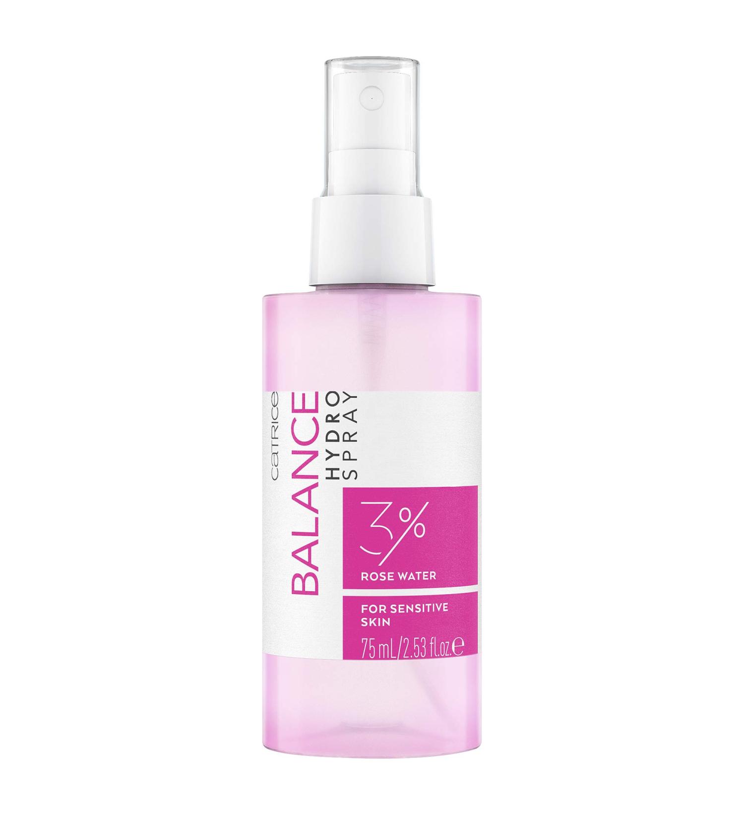 Catrice Hydro Balance Spray - Hydrate & Balance Sensitive Skin with Rose Water & Watermelon Extract | Oil Free Vegan Cruelty Free - Buy Online on GoSupps.com