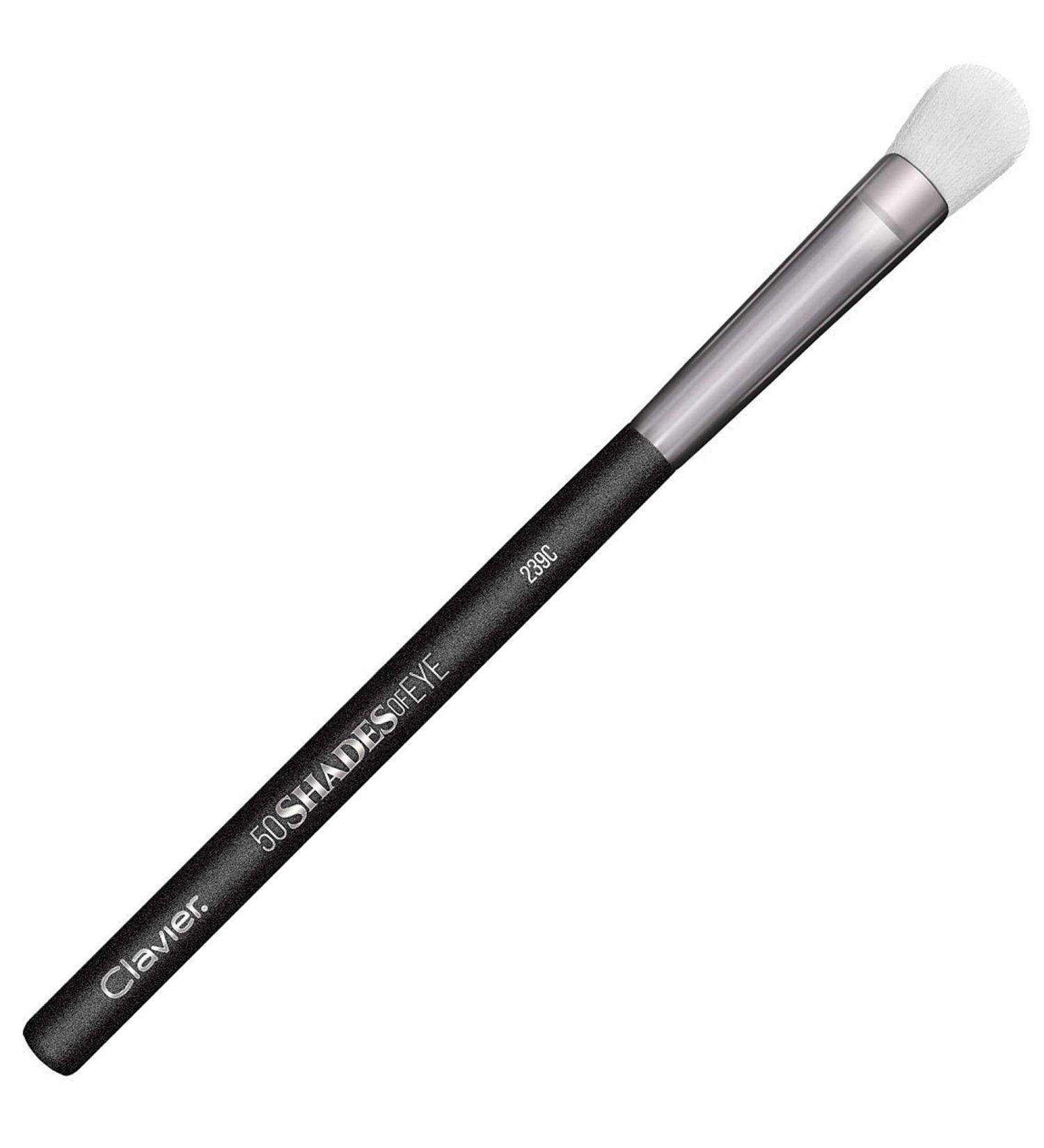 50 Shades of Eye Precision Clavier Brush - Perfect for Eyelash Wreath & Eyeshadow Application | 16g 163mm Long Wooden Handle - Buy Online on GoSupps.com