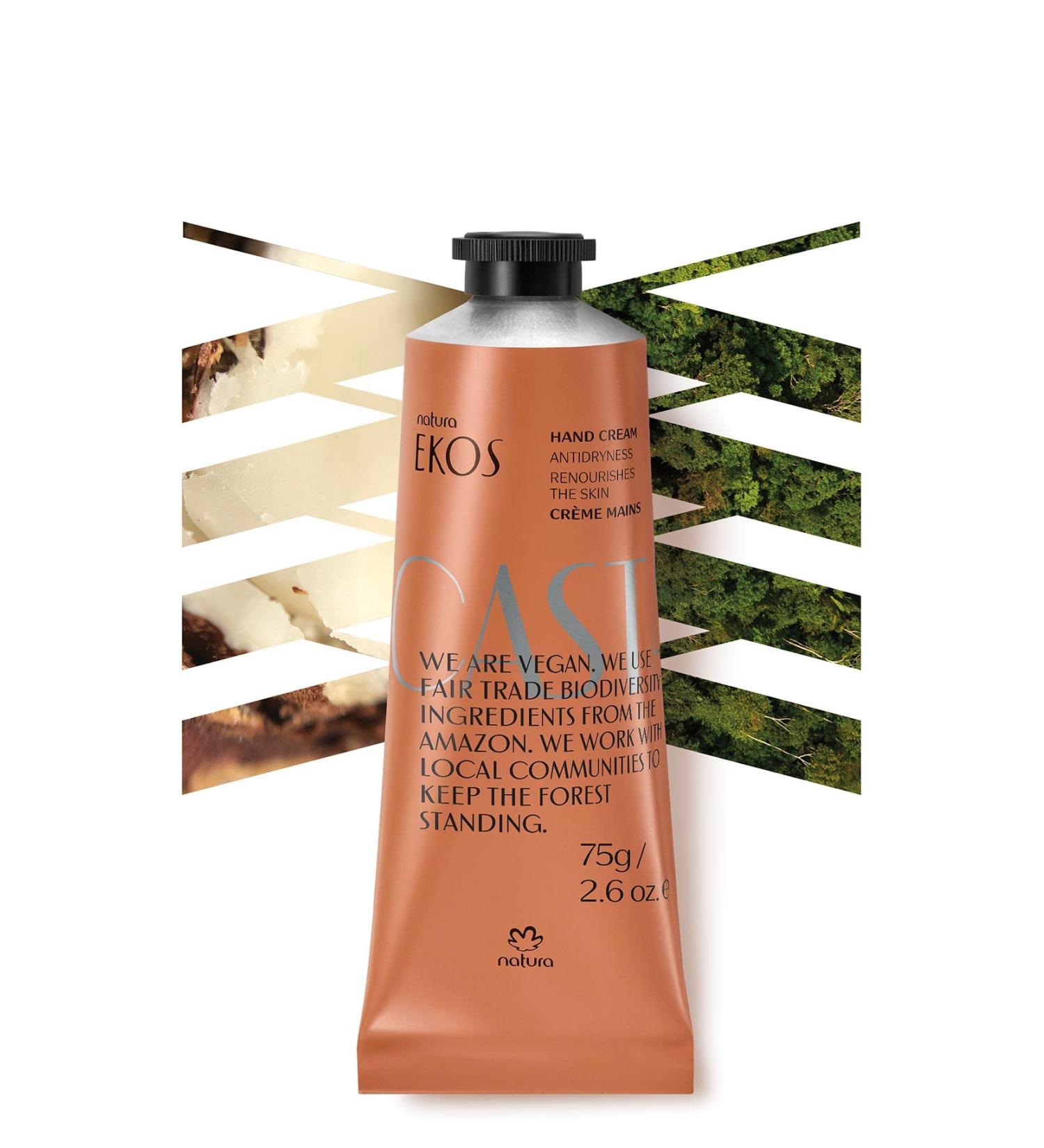 Natura Ekos Castanha Nourishing Hand Cream | Hydrating Hand Pulpa Ekos Castanha - Buy Online on GoSupps.com