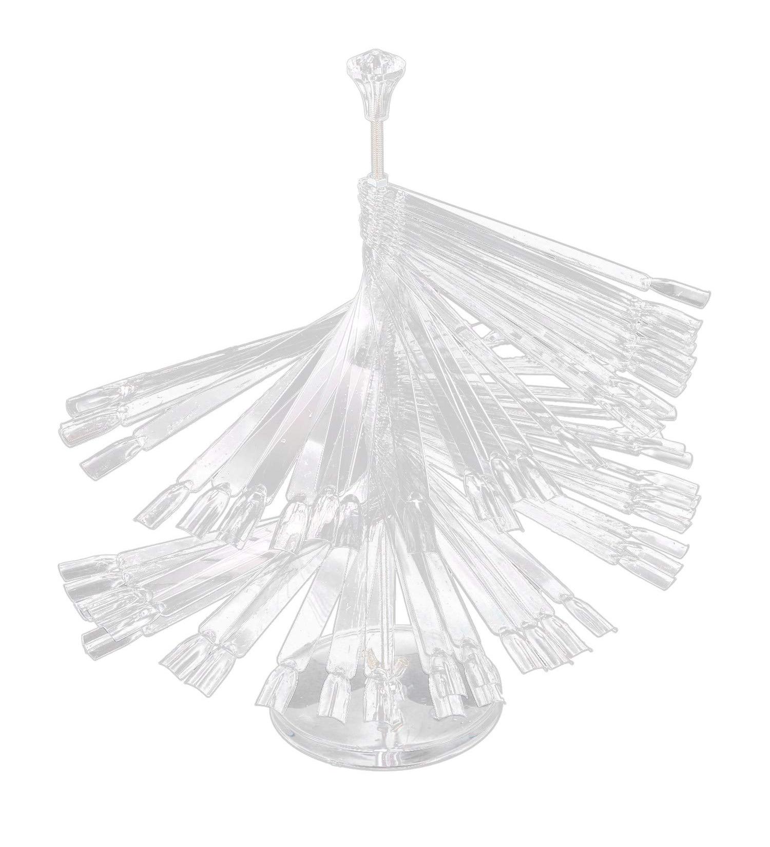 Huhebne Fan Shape Display Stand Holder for 120pc Nail Art Board Tips Stick - Buy Online on GoSupps.com