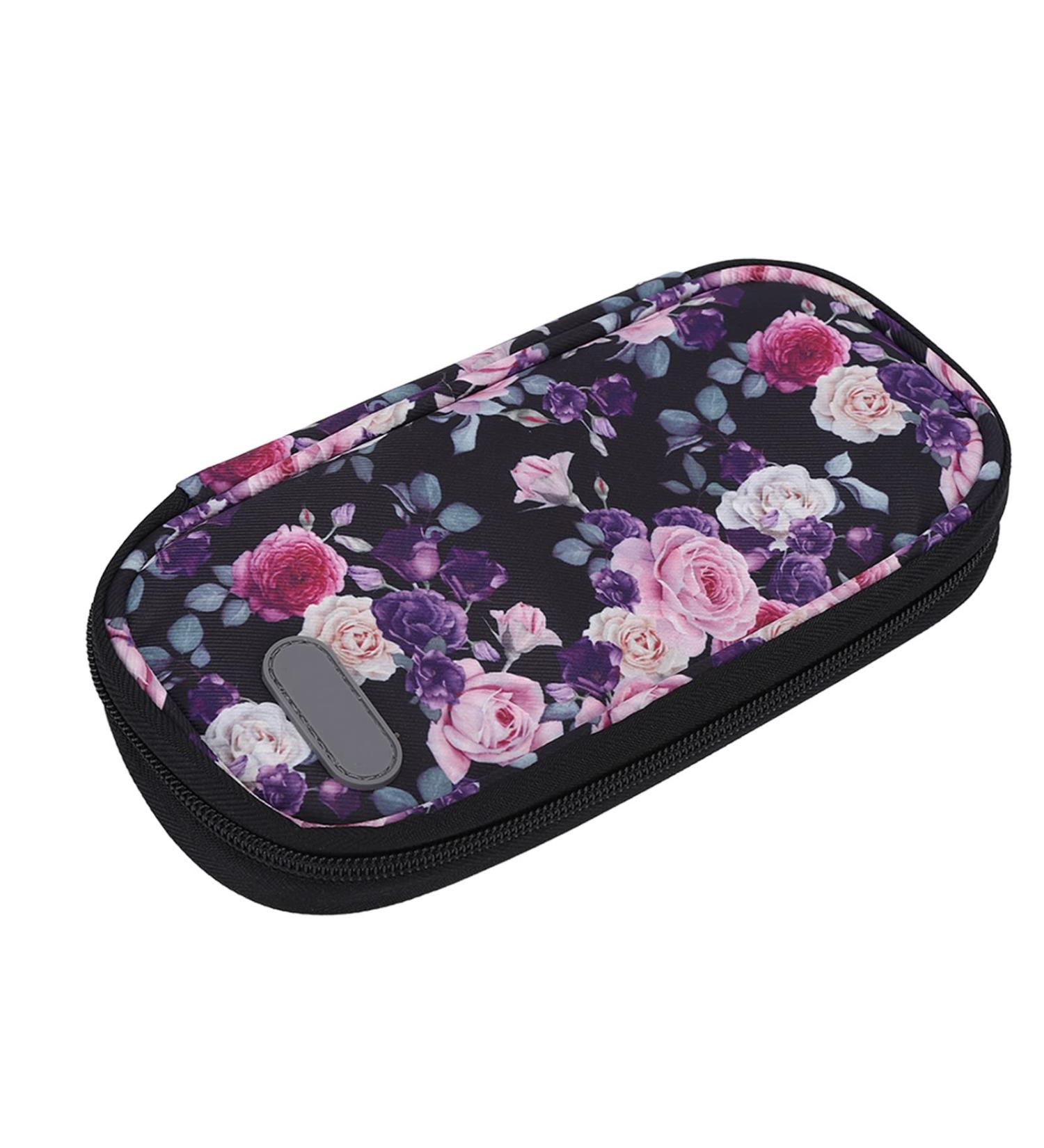 Insulin Cooler Travel Case - Portable Zipper Insulin Cooler Bag for Travel - Multi Layer Design - Purple - Buy Online on GoSupps.com