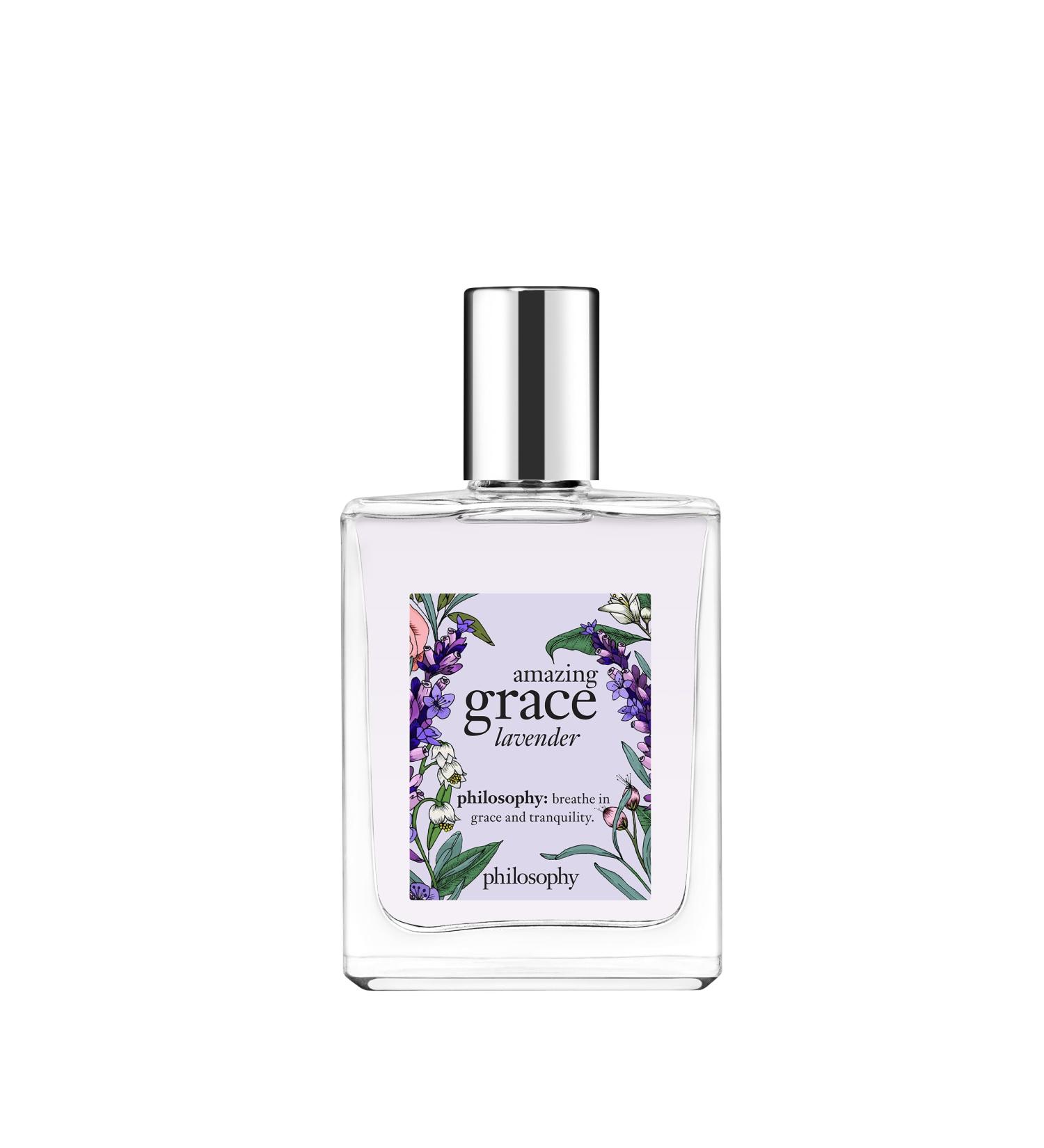 philosophy amazing grace lavender eau de toilette - delicate & enchanting women's perfume - with notes of berries & musk - long lasting fragrance - Buy Online on GoSupps.com