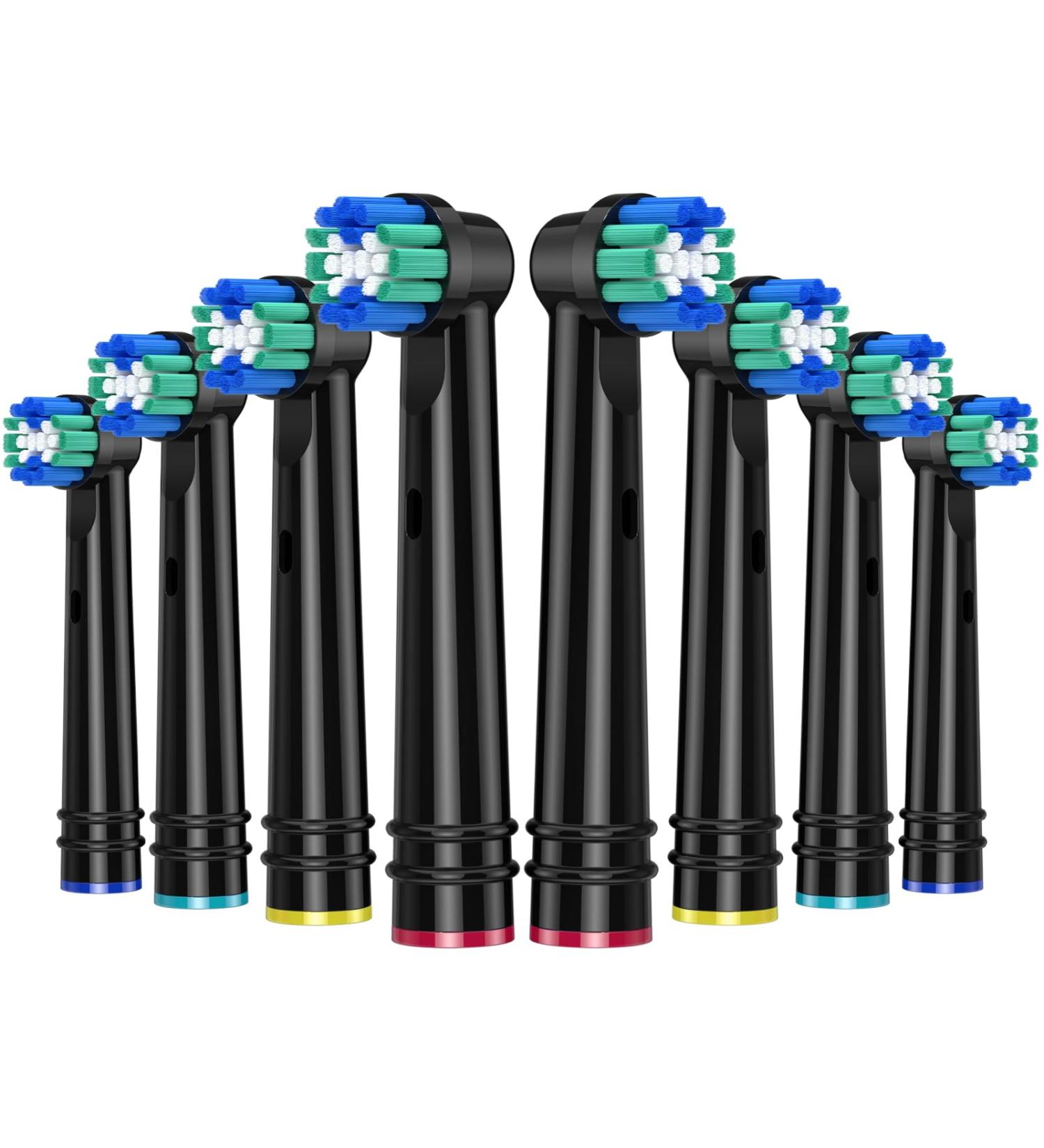 Replacement Oral-B Brush Heads 8 Pack - Classic Precision Clean for Genius Vitality Pro & More - Buy Online on GoSupps.com