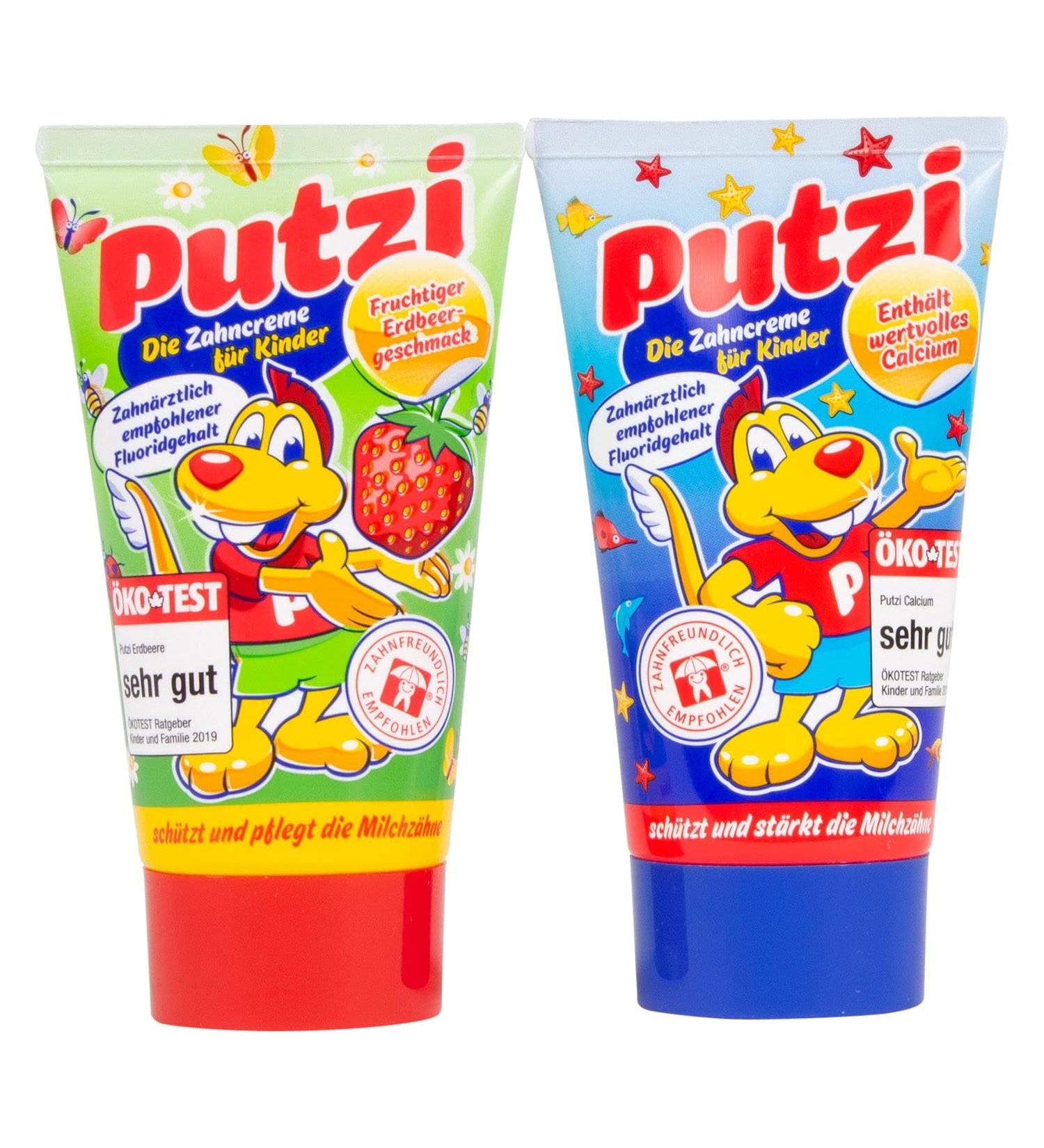 Putzi toothpaste for children set: 2x50ml