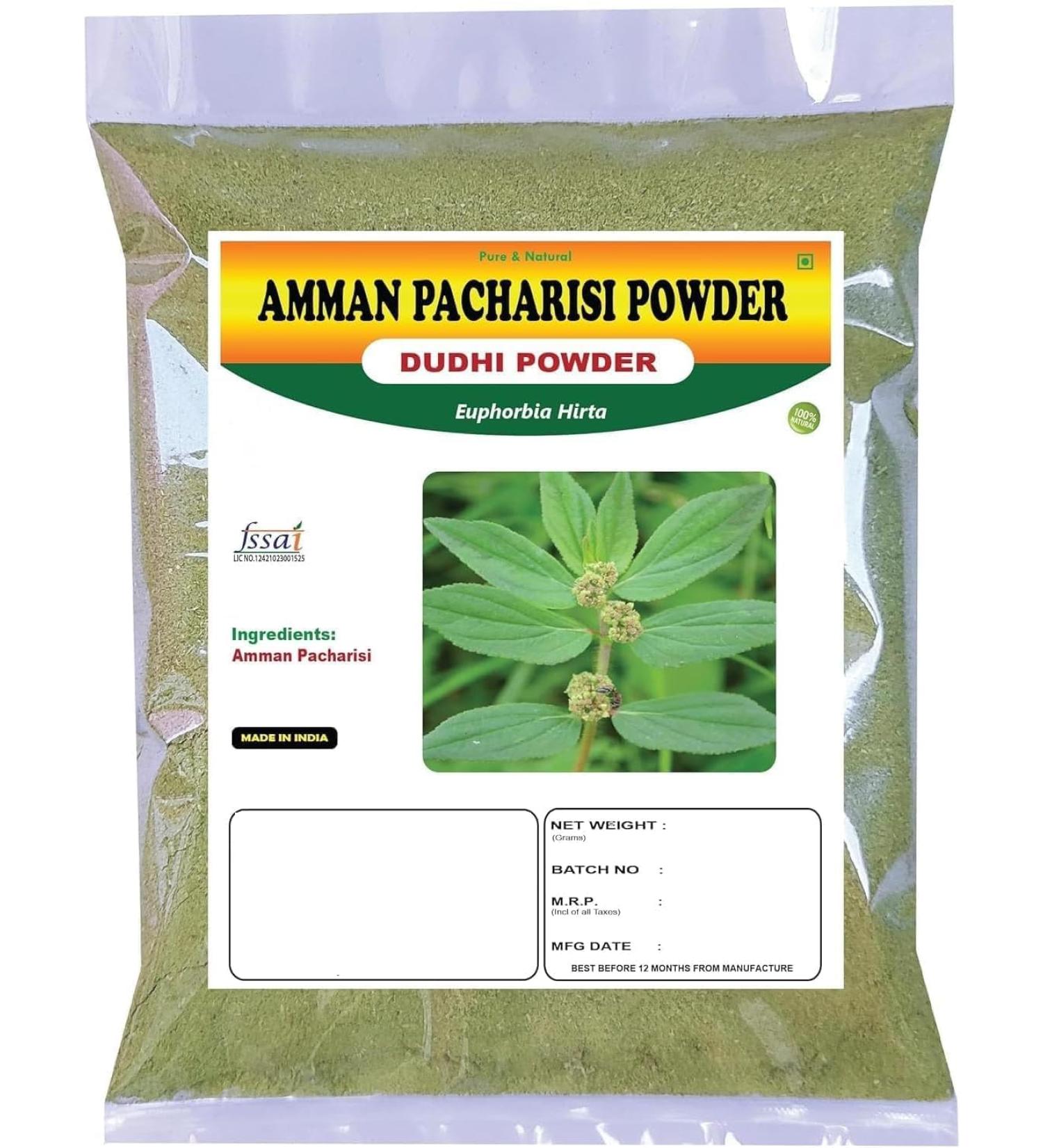 Amman Pacharisi 50 g | Euphorbia Hirta | Dudhi - Buy Online on GoSupps.com