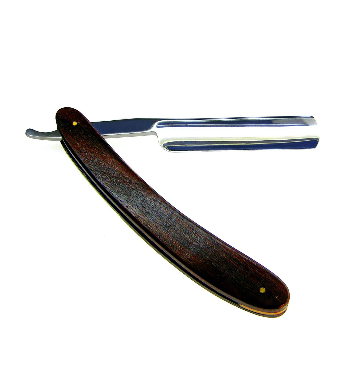 Wittex Razor with Precious Wood Shaft - 3/8 Blade for an Effortless Shave | International Shipping Available - Buy Online on GoSupps.com