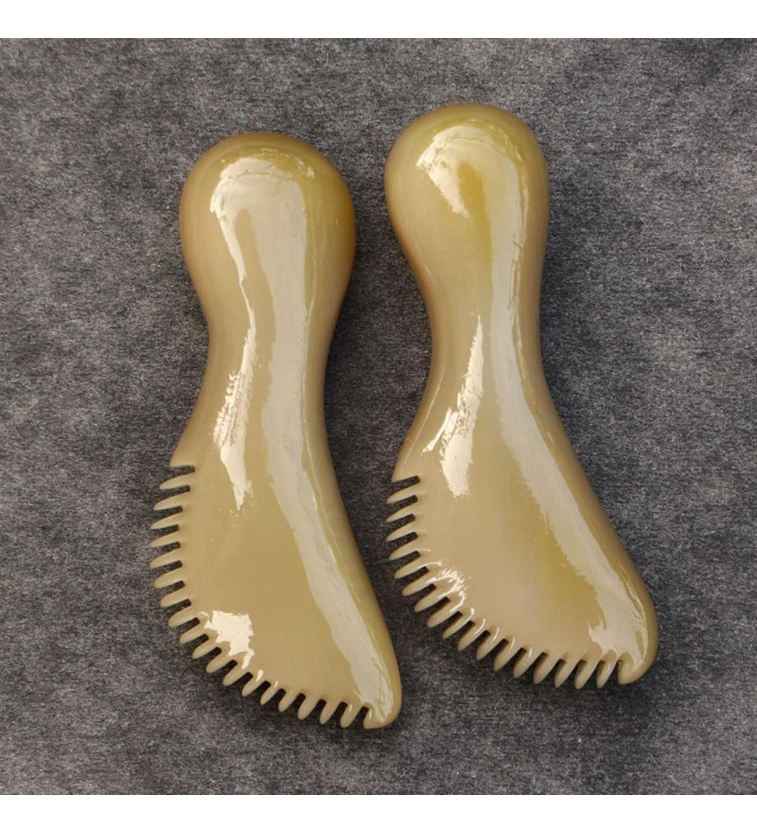 Sawtooth Horn Gua Sha Scraper Lifting Skin Beauty Tool Wrinkle Remover Traditional Acupuncture Therapy Stick 1Pcs 1pcs Only Random - Buy Online on GoSupps.com