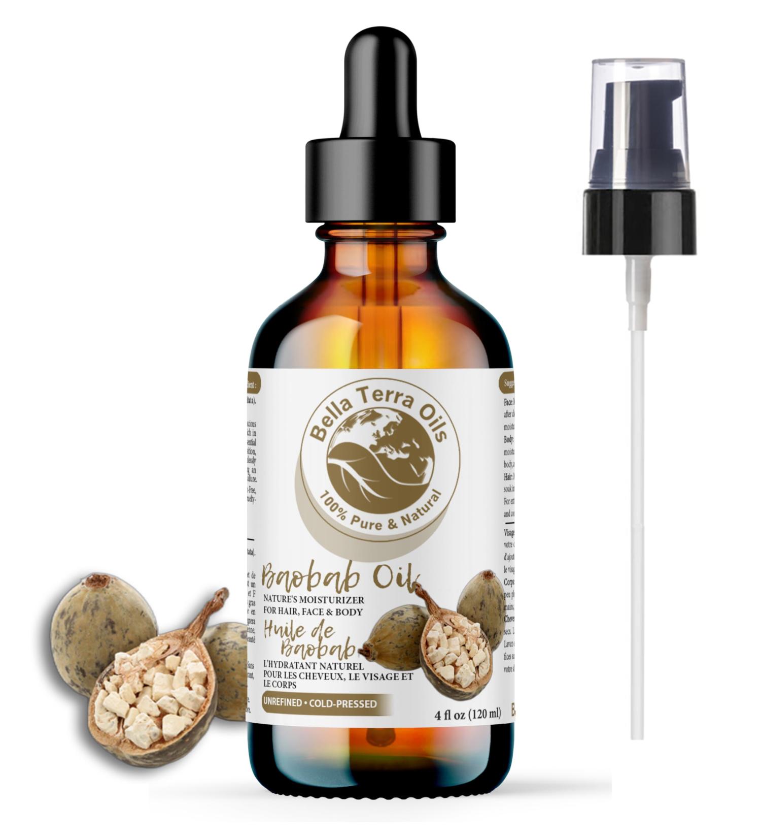 Baobab Oil. 120ml. 100% Pure. Cold-pressed. Unrefined. Single ingredient. Softens Rough Skin. Natural Moisturizer. Easily absorbs. Rich in Vitamins. For Hair Face Body Nails 120 ml (Pack of 1) - Buy Online on GoSupps.com