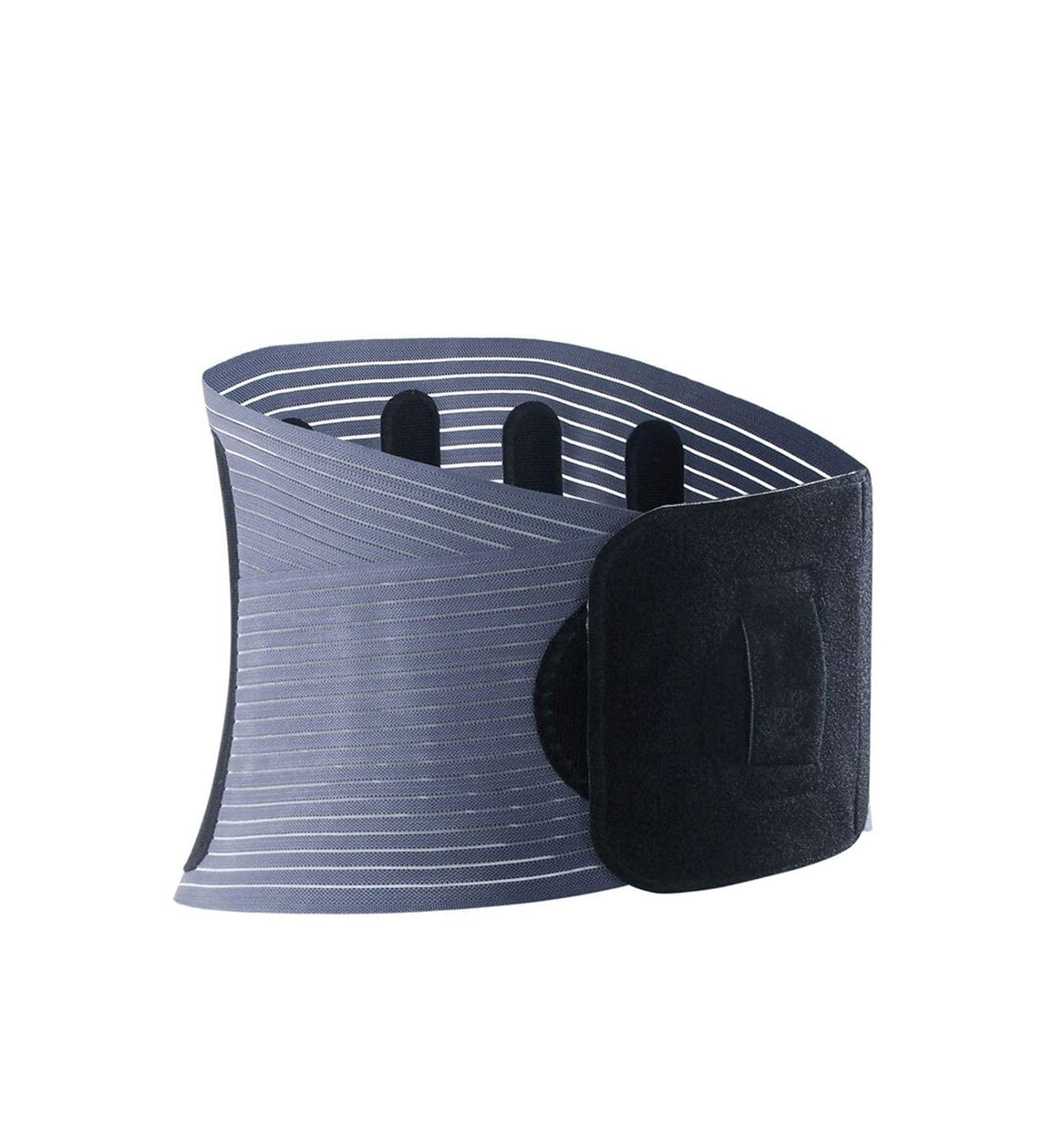 XXL Back Support Belt - Lumbar Support Brace with Removable Pads & Steel Rails for Comfort | International Shipping Available - Buy Online on GoSupps.com
