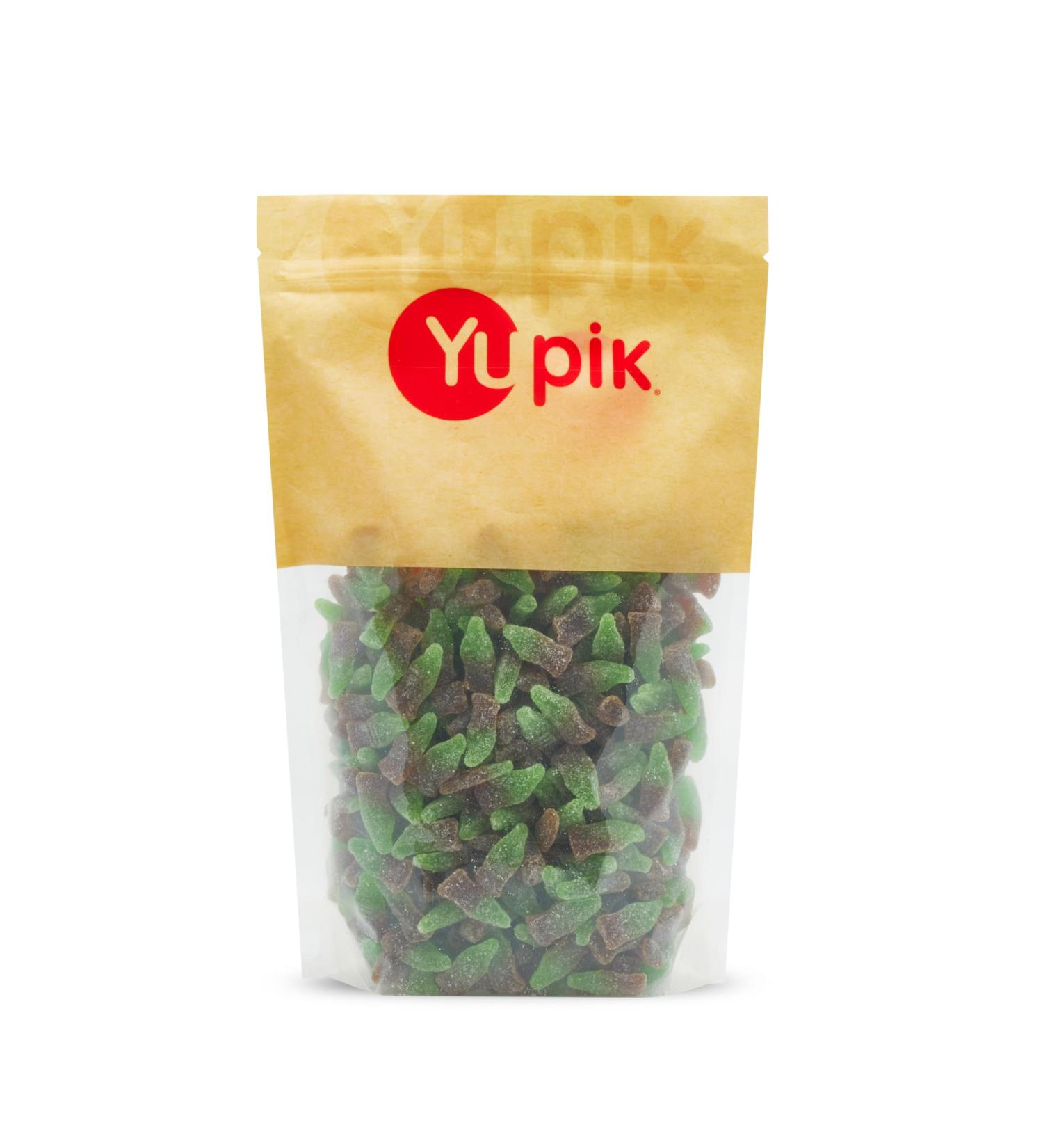 Yupik Mini Gummy Intense Cola Bottles 1 kg Cola Soda Pop Flavored Gummies Sugary Coating Chewy Sweet Candy Delicious Snack Ideal for Gifting & Holidays 1 kg (Pack of 1) - Buy Online on GoSupps.com